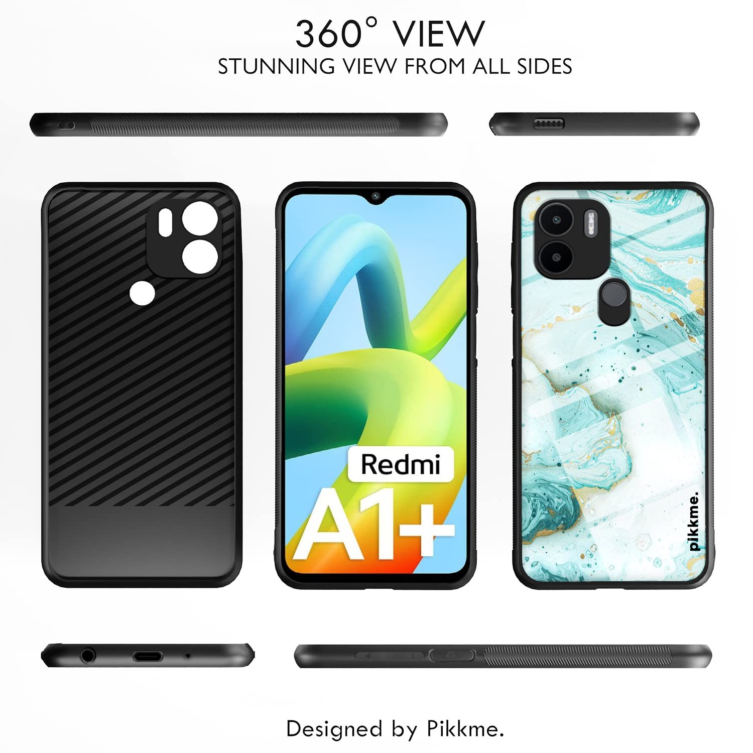 Pikkme Hybrid mobile cover for Redmi A1 Plus/A2 Plus/Poco C50 – photo 2