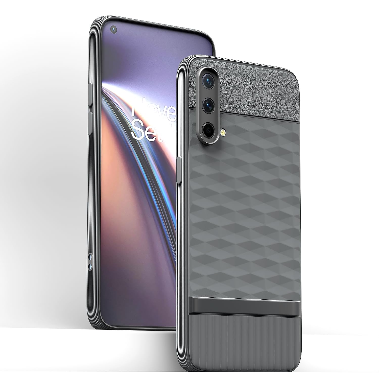 Pikkme OnePlus Nord CE 5G Silicone grey back cover – photo 2