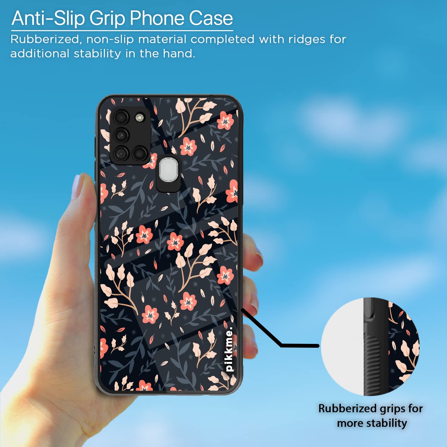 Pikkme Flower phone cover for Samsung A21s – photo 5