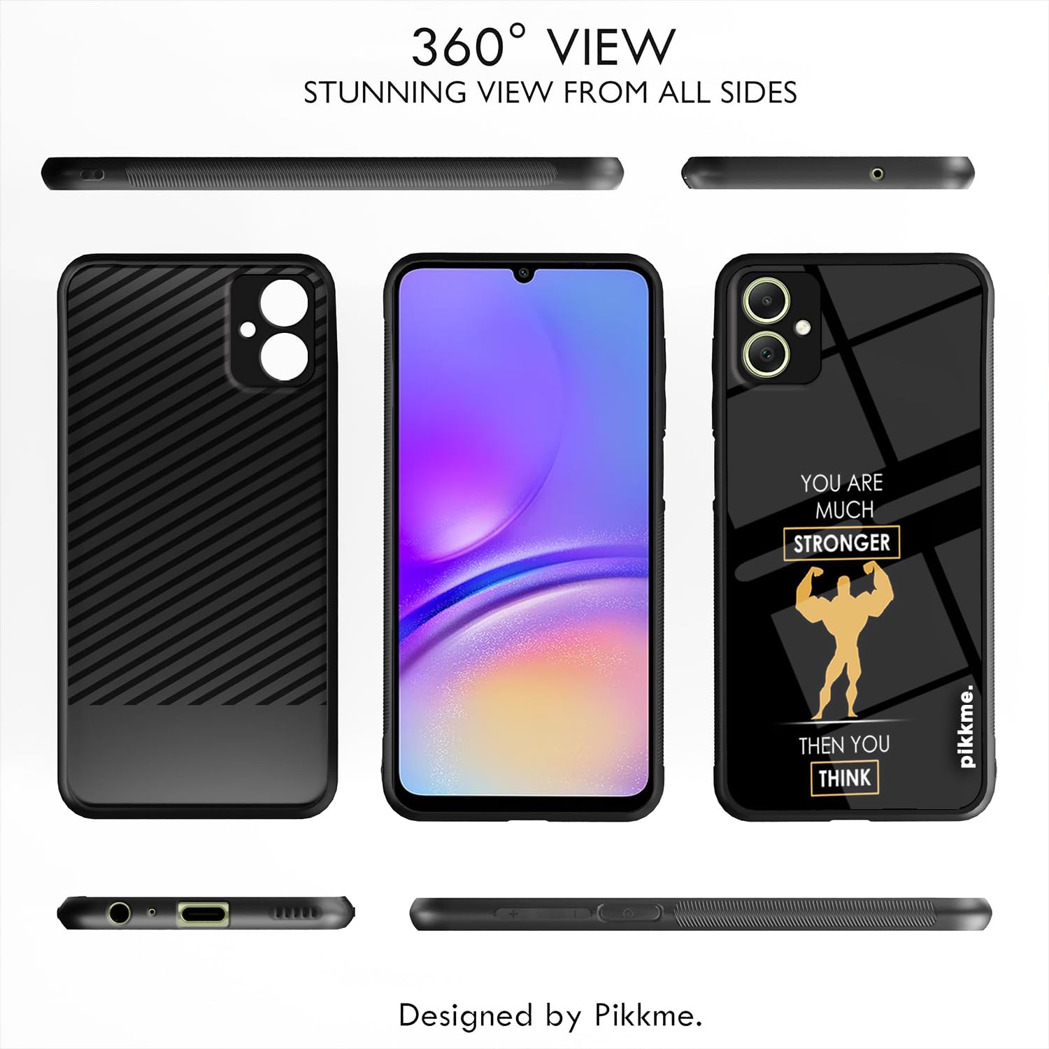 Samsung A05/M05/F05 Hybrid back cover by Pikkme – photo 2