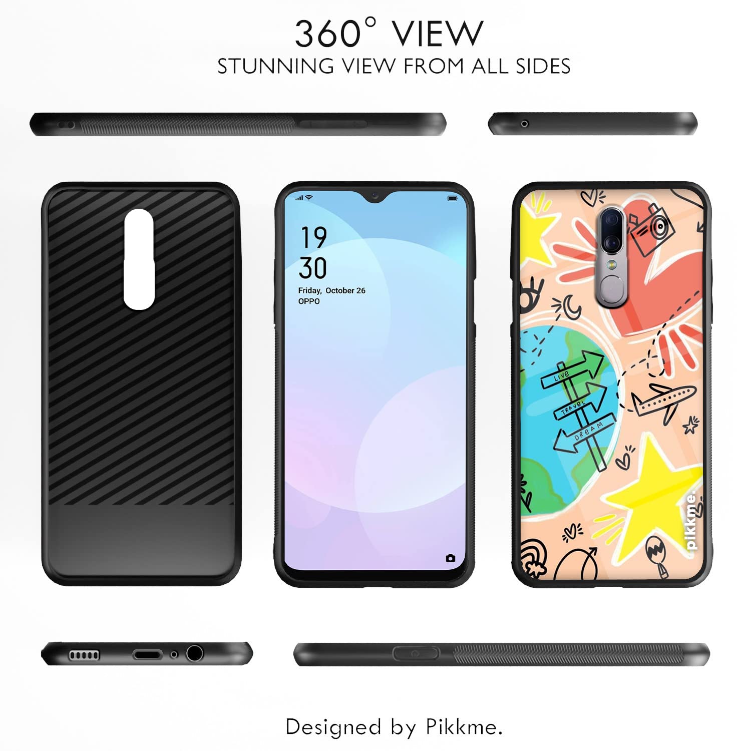 Oppo F11 Hybrid mobile cover by Pikkme – photo 2