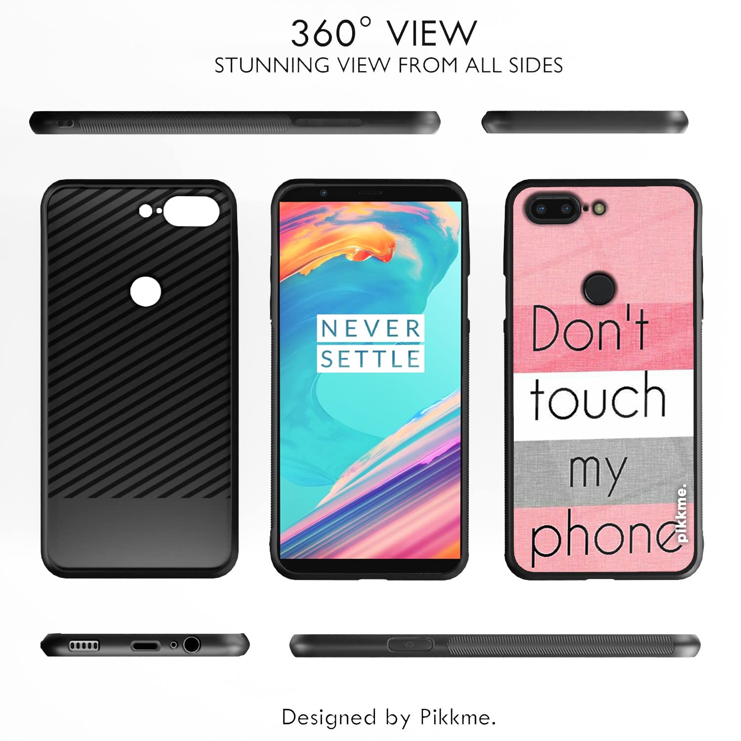 Pikkme Hybrid mobile back cover for OnePlus 5T – photo 2