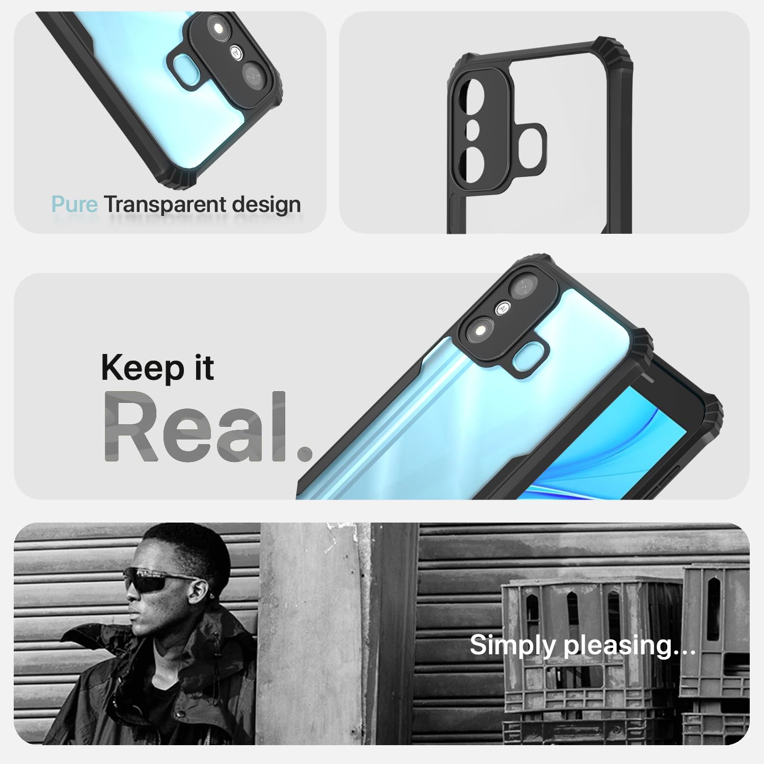 Pikkme itel A27 Eagle Back Cover (Black)