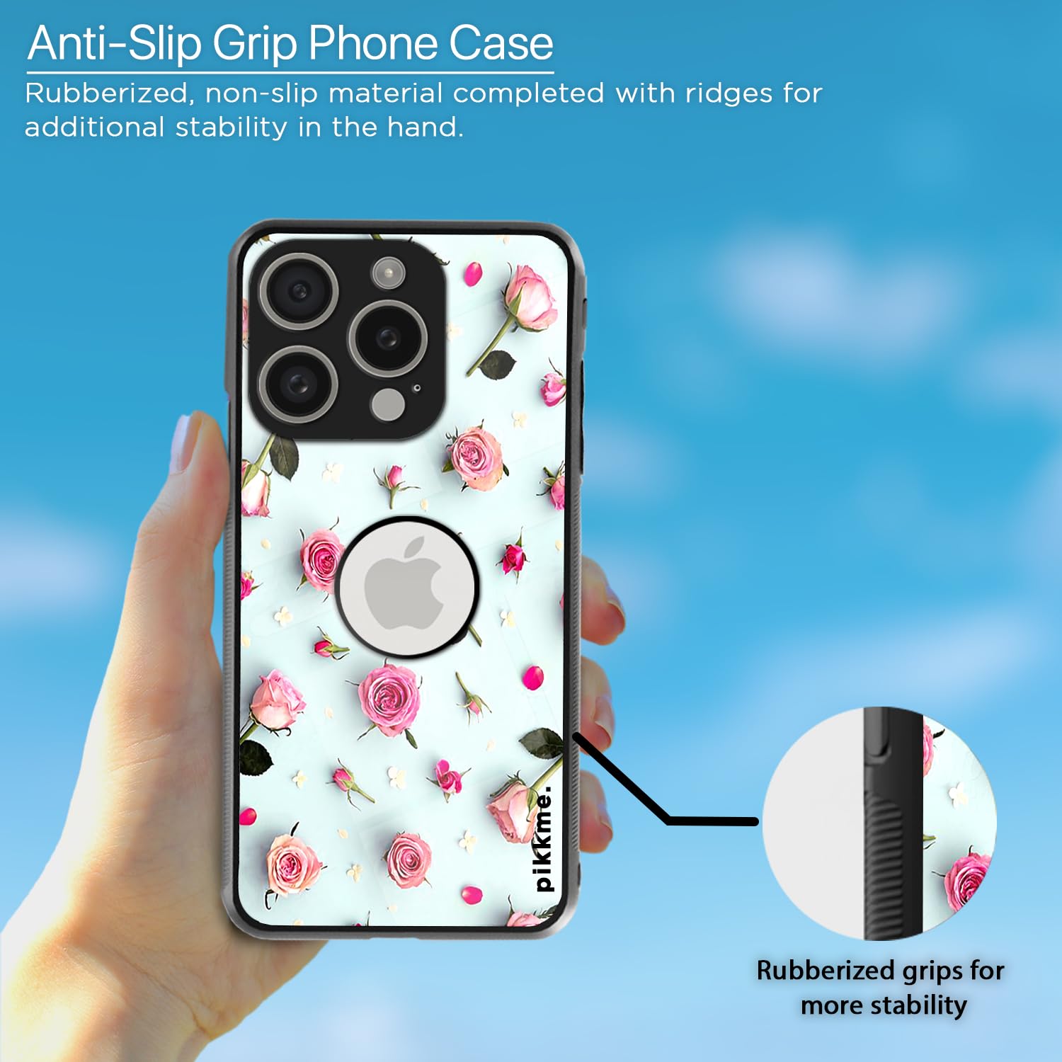 Pikkme Flower mobile cover for iPhone 15 Pro – photo 5