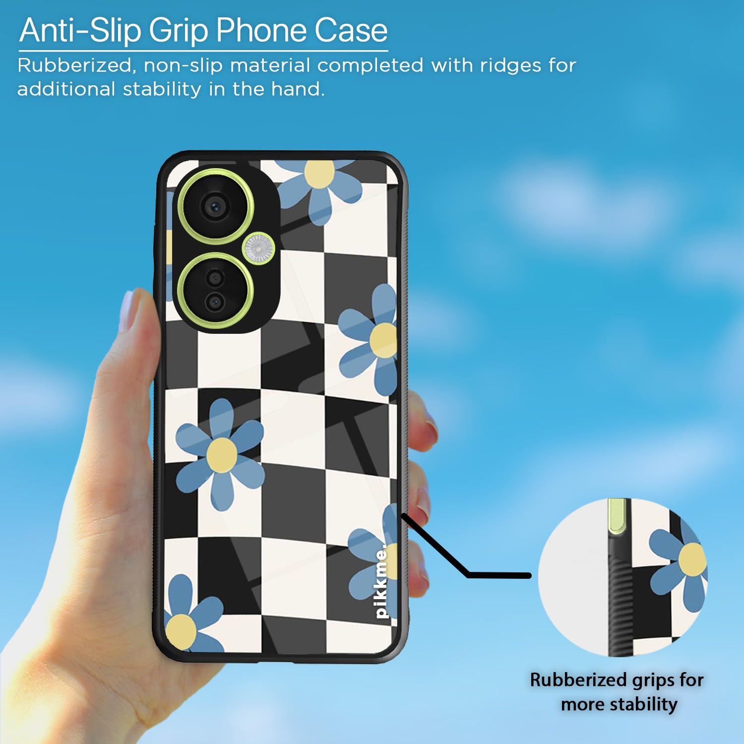 Pikkme Flower mobile back cover for OnePlus Nord CE 3 Lite 5G – photo 5