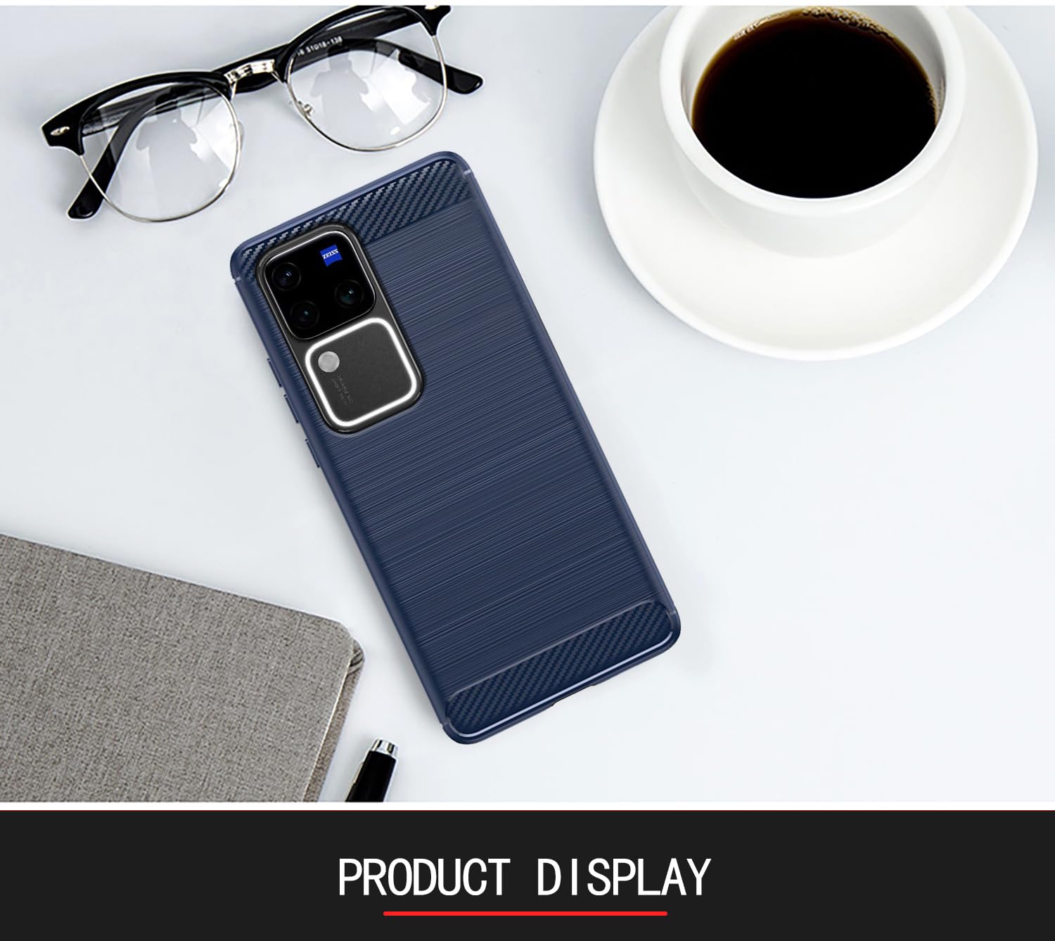 Pikkme Vivo V30 Pro 5G Hybrid blue phone cover – photo 3