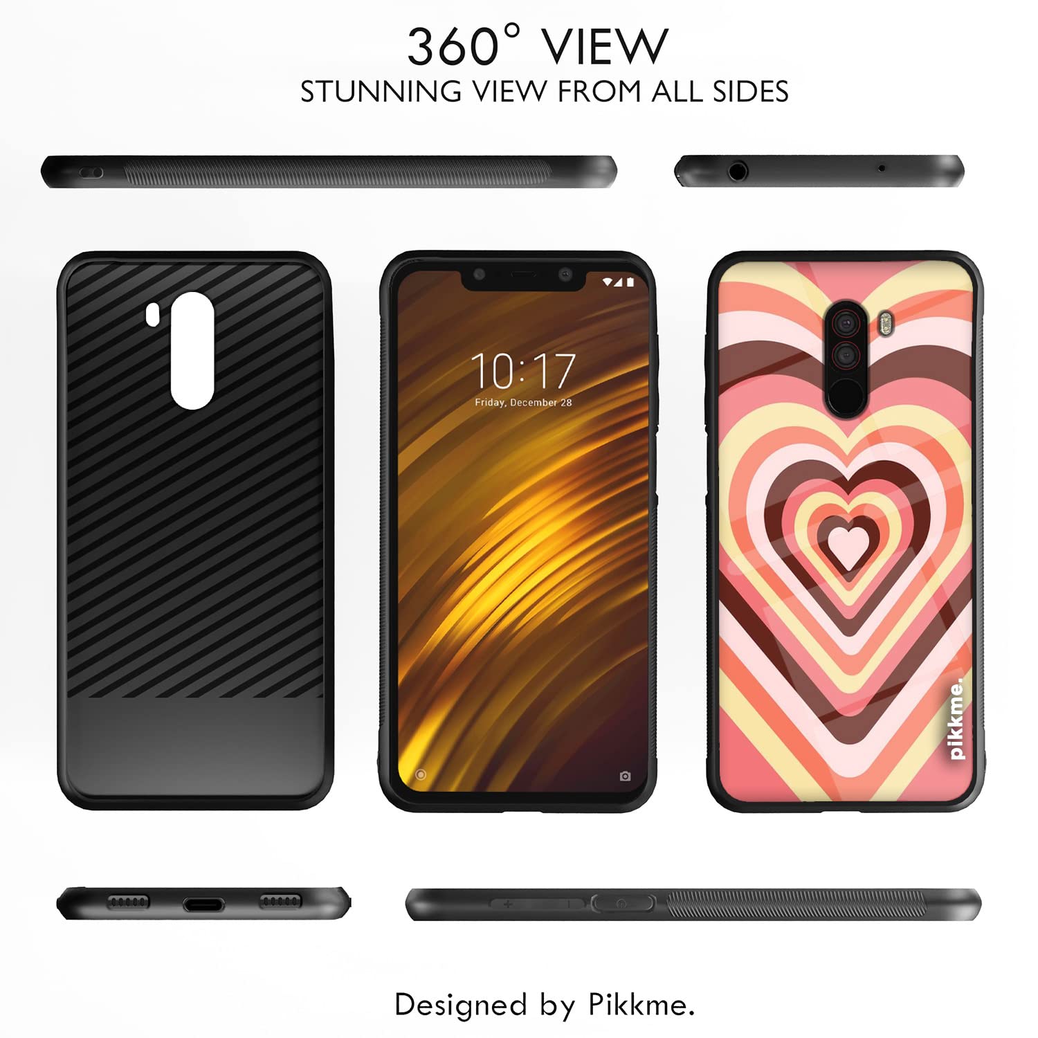 Pikkme Poco F1 Hybrid mobile back cover – photo 2