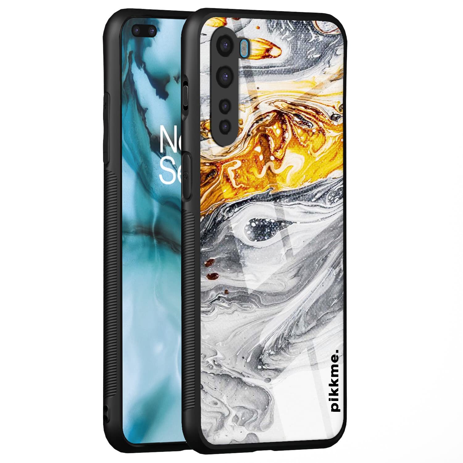 OnePlus Nord Hybrid mobile back cover by Pikkme