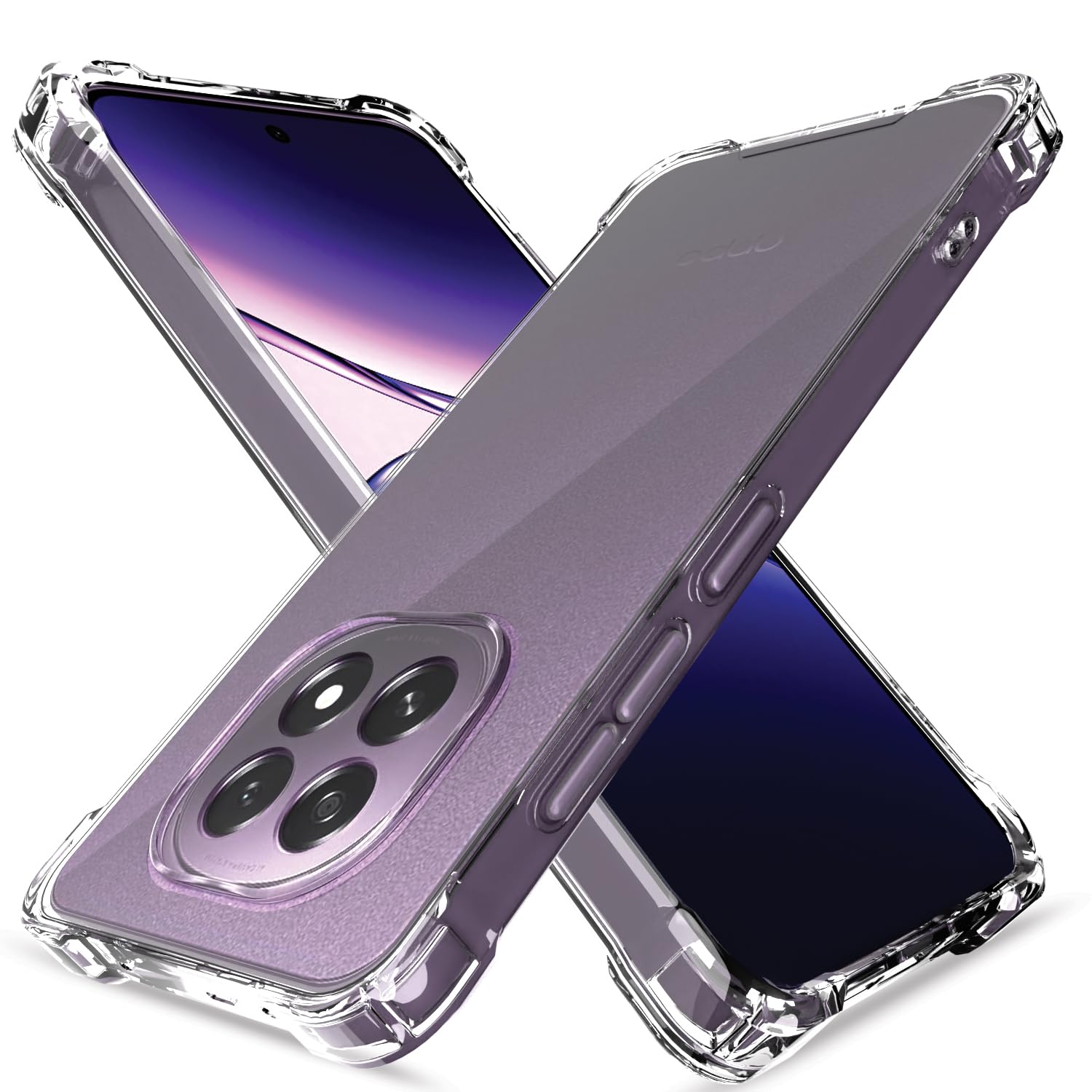 Pikkme Oppo F29 5G PC + TPU Clear Transparent Back Cover - Transparent