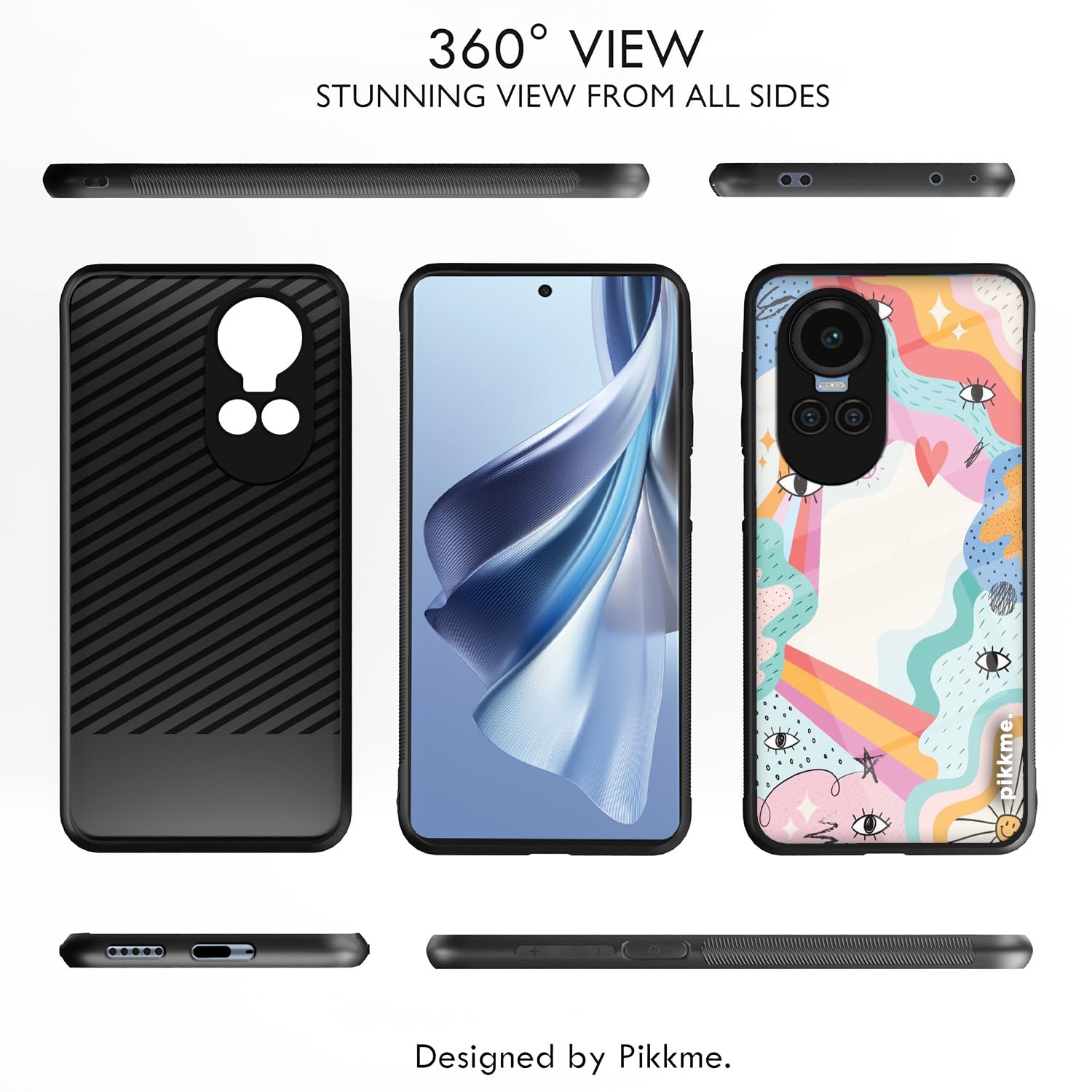 Pikkme Hybrid mobile back cover for Oppo Reno 10 5G – photo 2