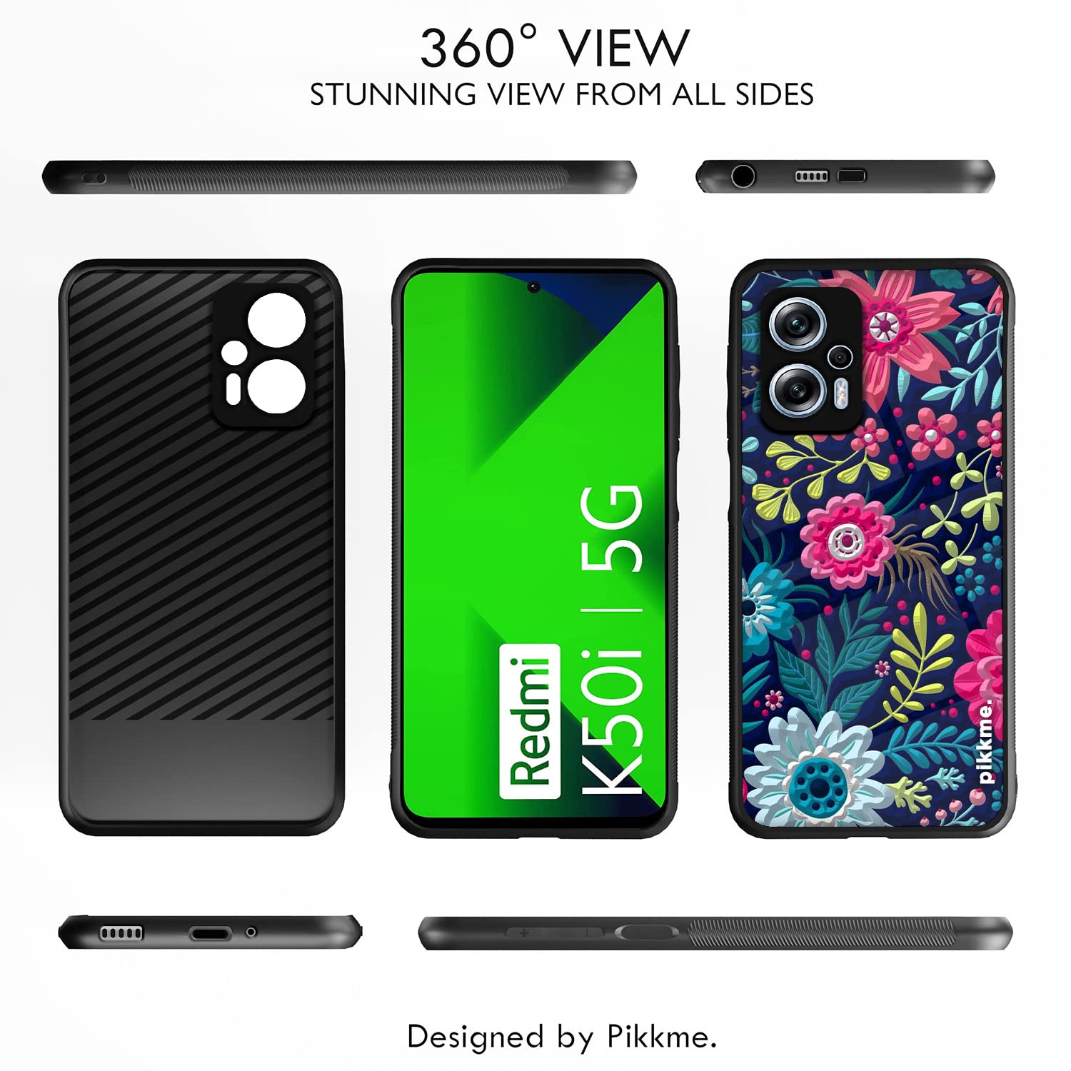 Pikkme Flower back cover for Redmi K50i 5G – photo 2