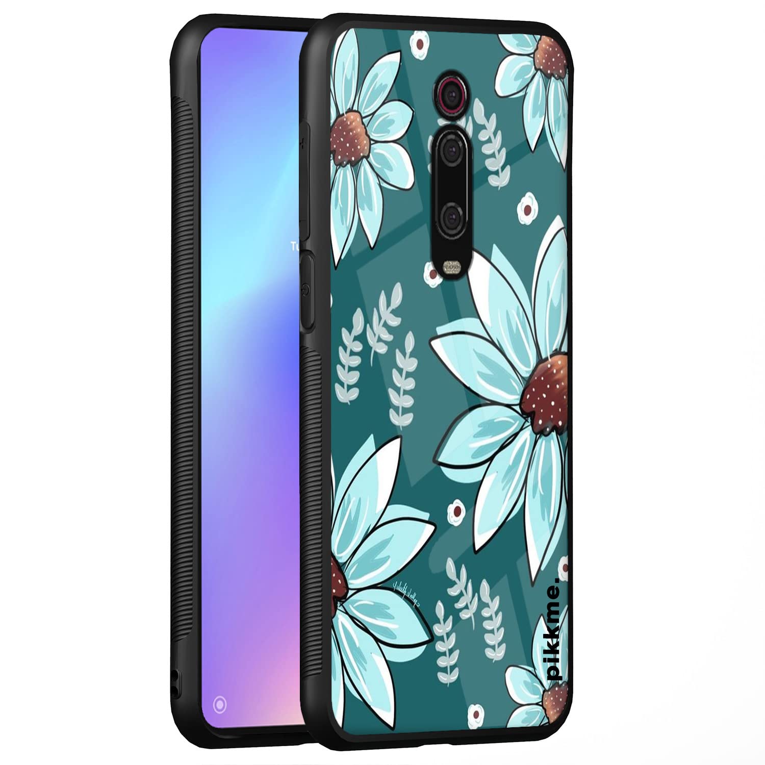 Pikkme Flower mobile cover for Redmi K20/K20 Pro