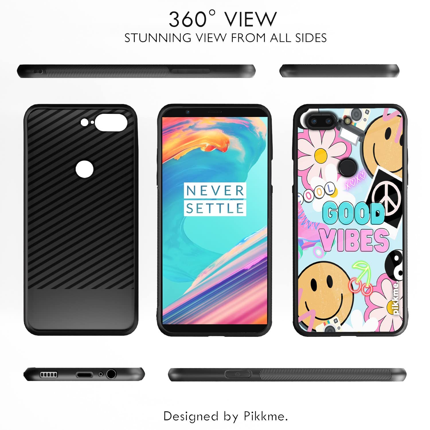 Pikkme Hybrid mobile back cover for OnePlus 5T – photo 2