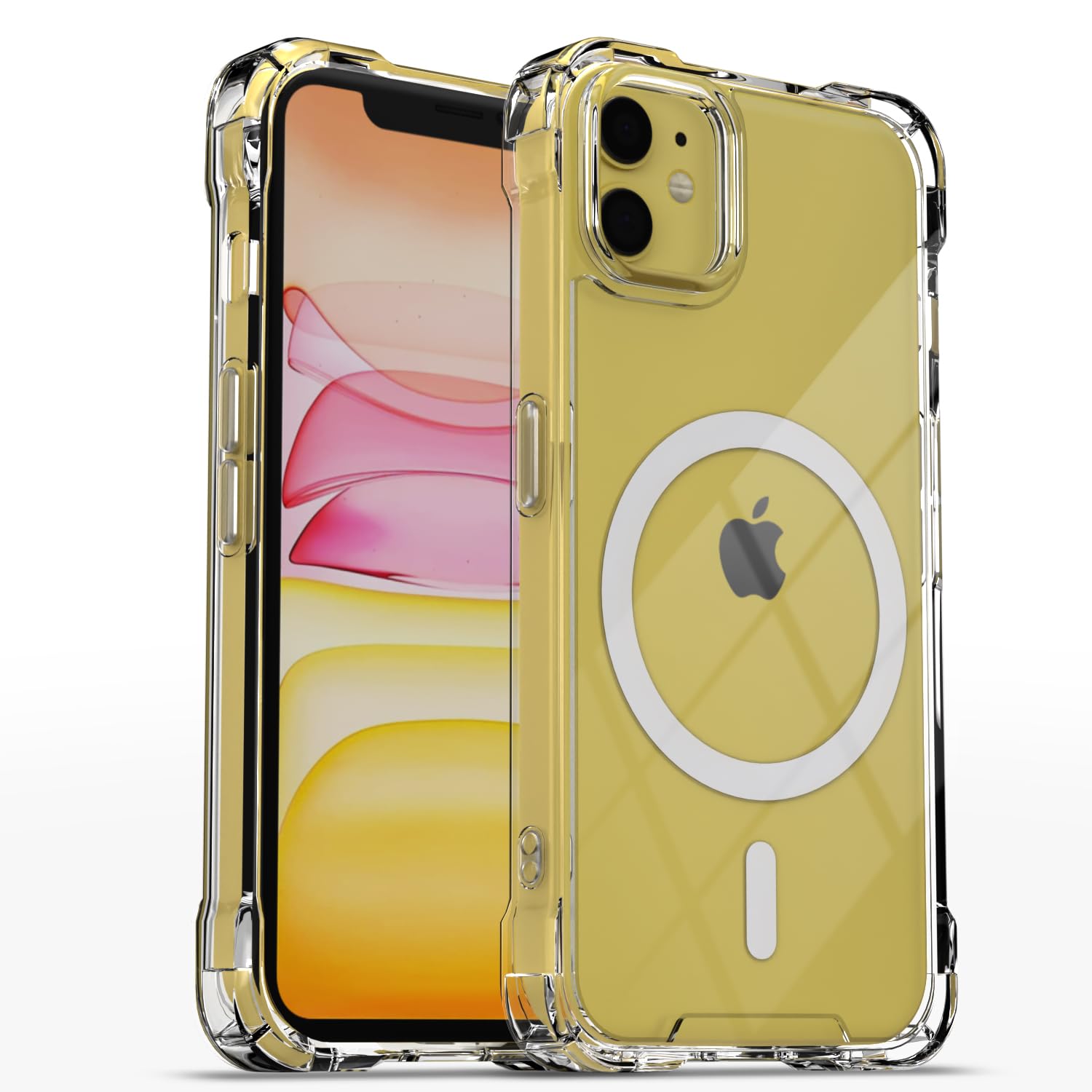 Pikkme iPhone 11 MagSafe transparent mag-safe mobile cover