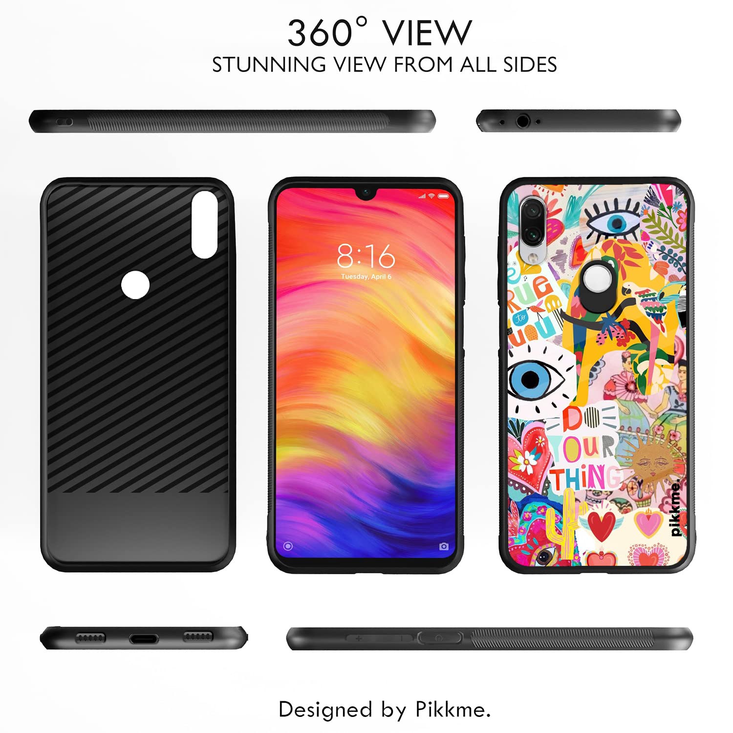 Pikkme Redmi Note 7/Note 7 Pro/Note 7s Flower mobile back cover – photo 2