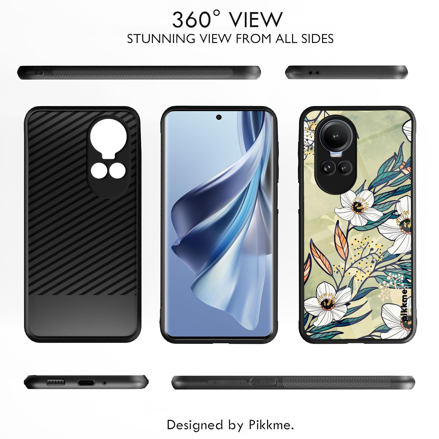 Pikkme Flower mobile cover for Oppo Reno 10 Pro 5G – photo 2