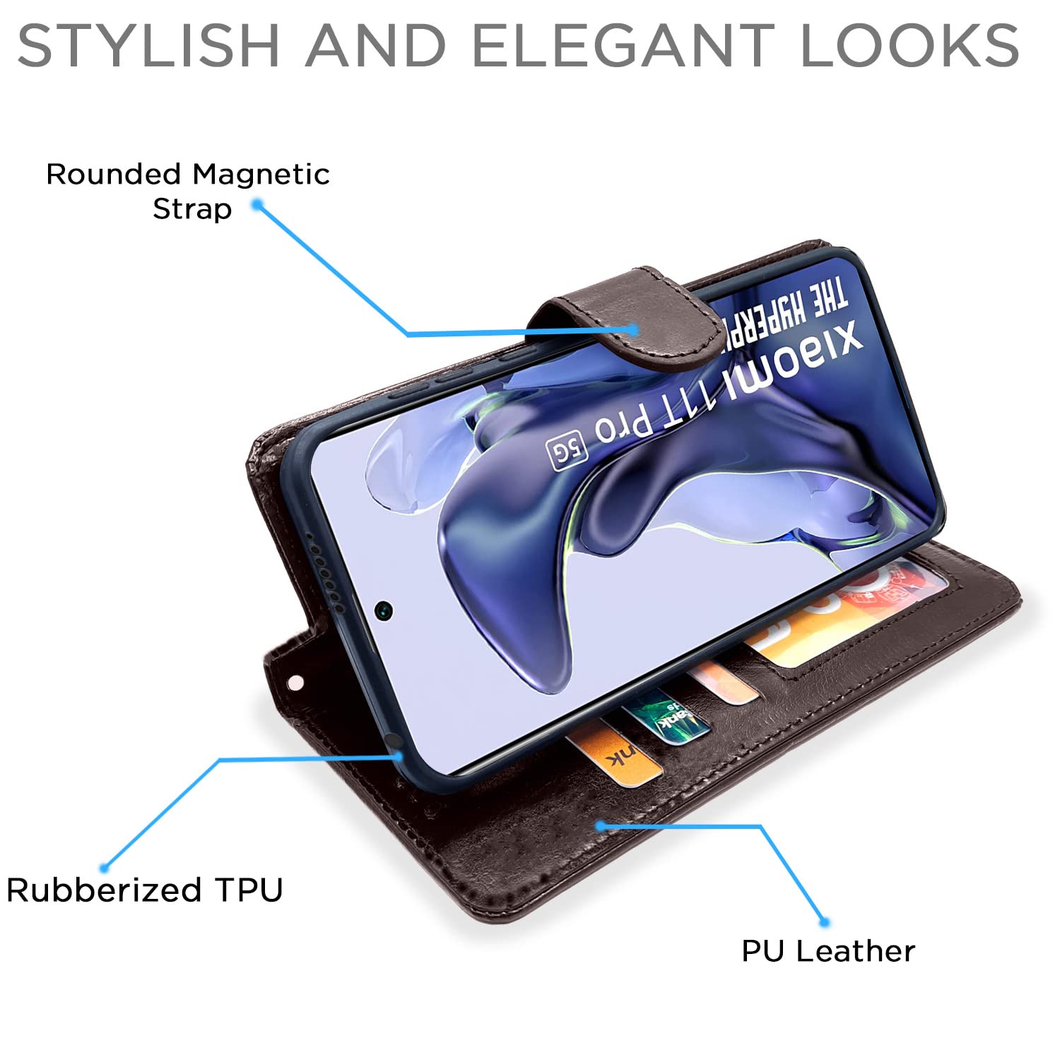 Coffee Wallet mobile flip cover for Xiaomi 11T Pro 5G – Pikkme – photo 5