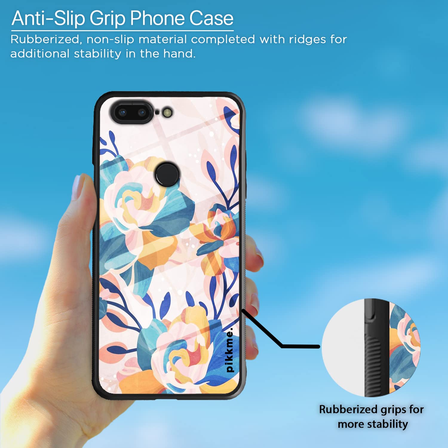 Pikkme Flower back cover for OnePlus 5T – photo 4