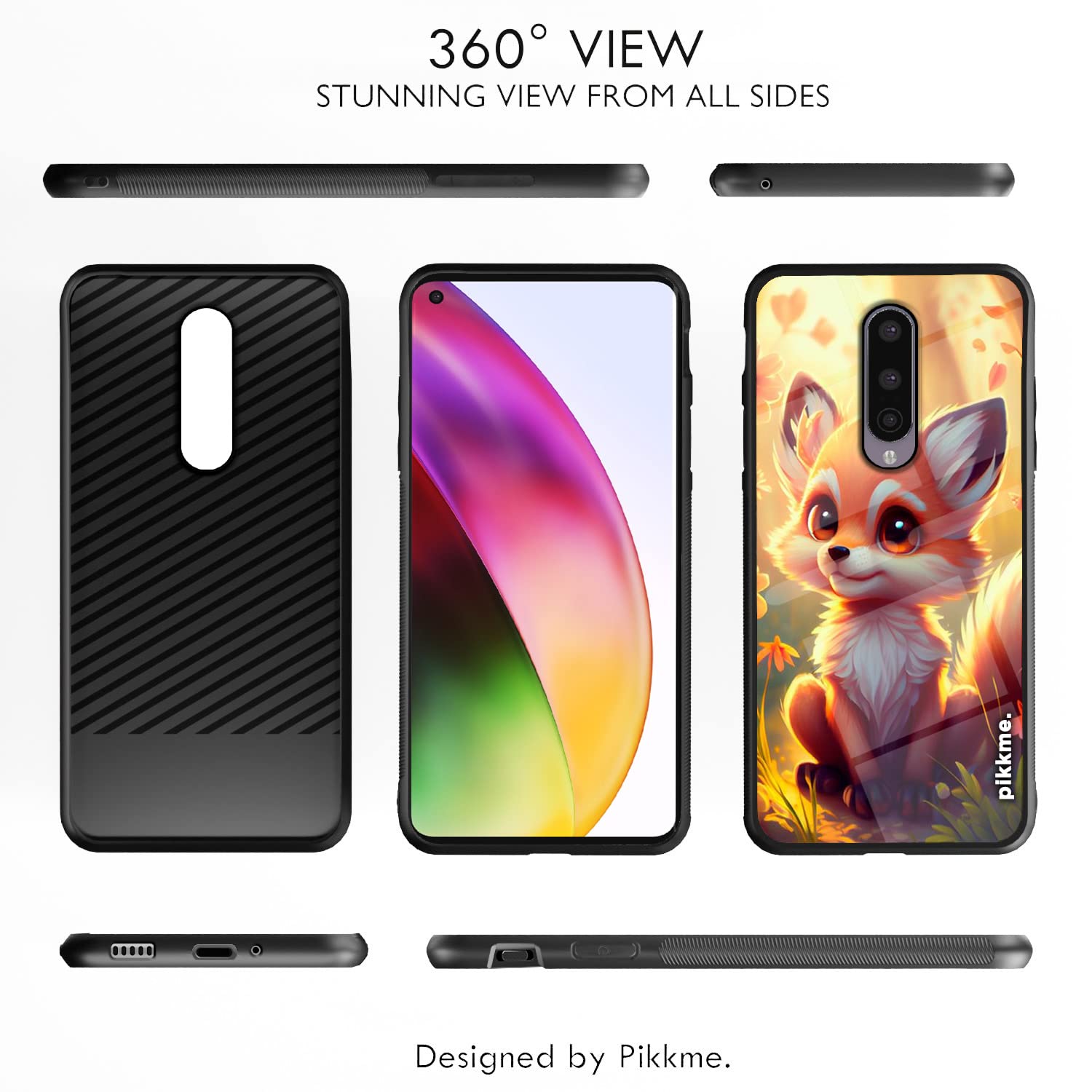 Pikkme OnePlus 8 Hybrid mobile back cover – photo 2