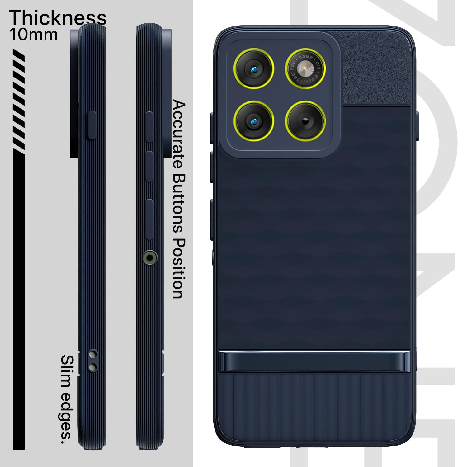 Blue back cover for Moto Edge 70 5G – Pikkme – photo 3