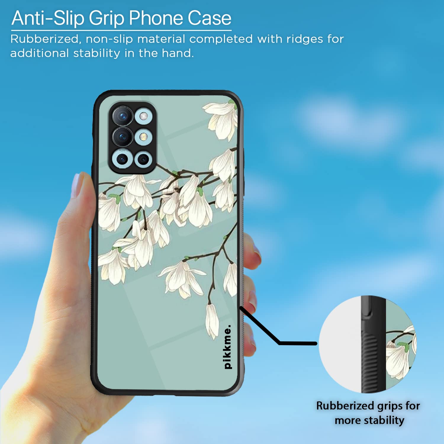 Pikkme Flower mobile cover for OnePlus 8T – photo 5