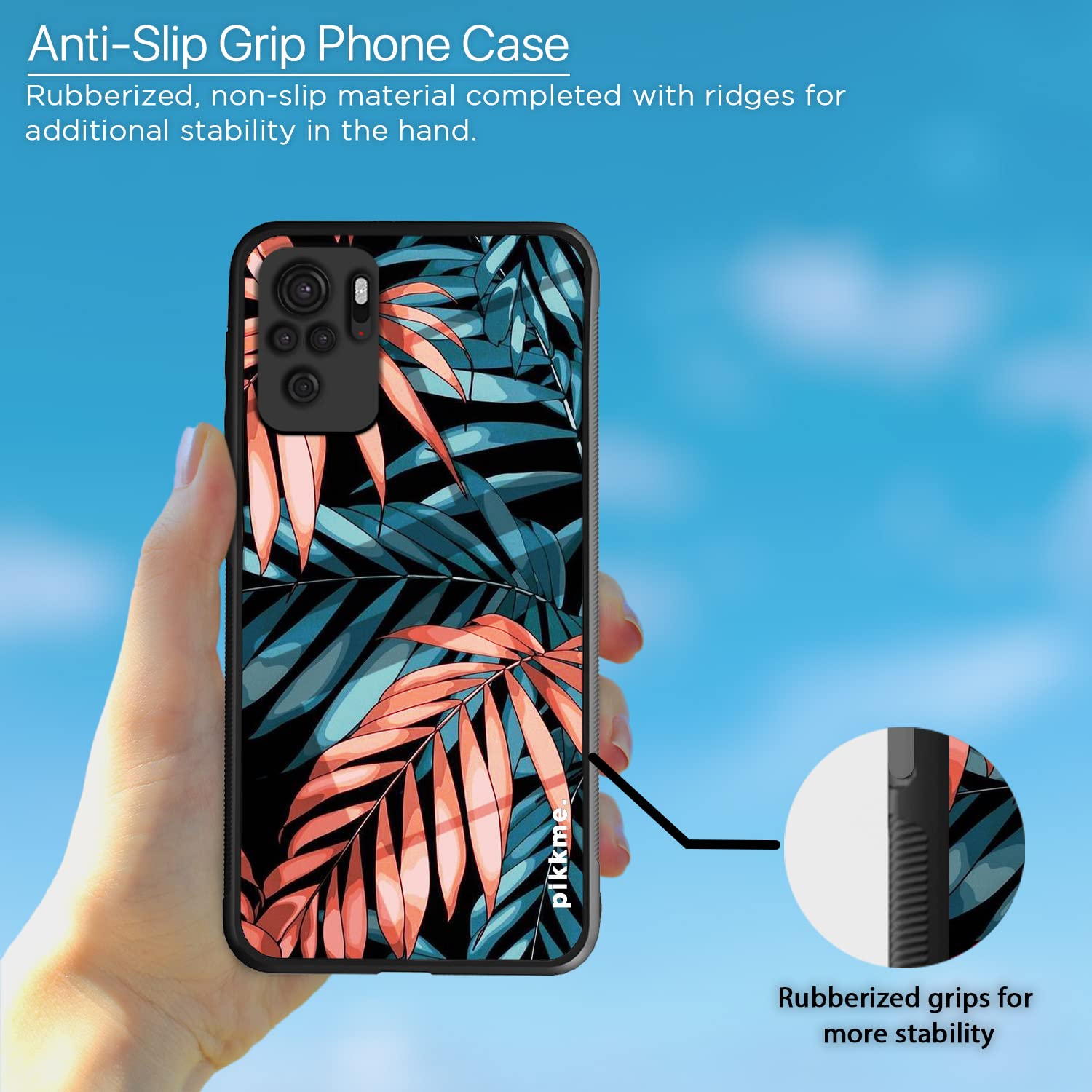 Redmi Note 10/Note 10s Flower mobile back cover by Pikkme – photo 5