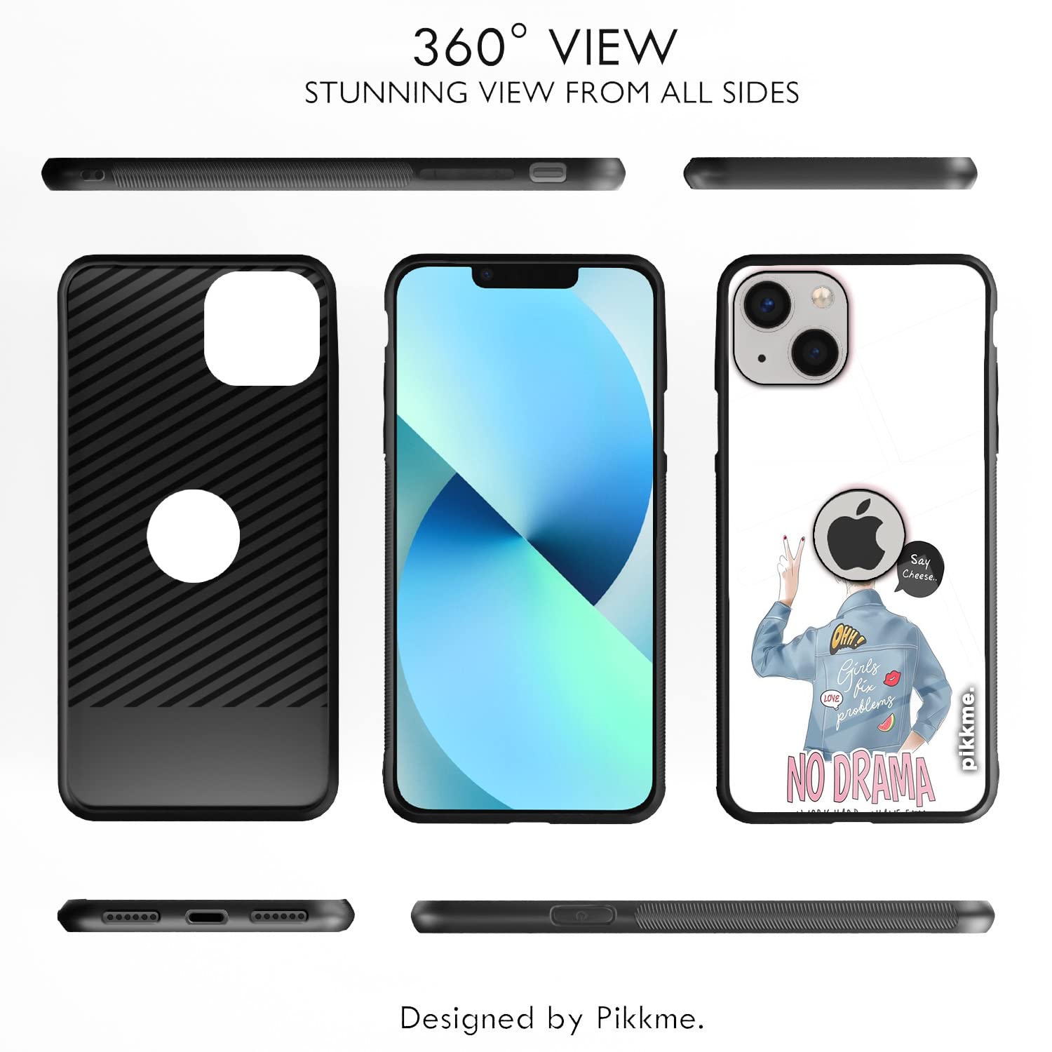 Pikkme Hybrid mobile back cover for iPhone 13 – photo 2