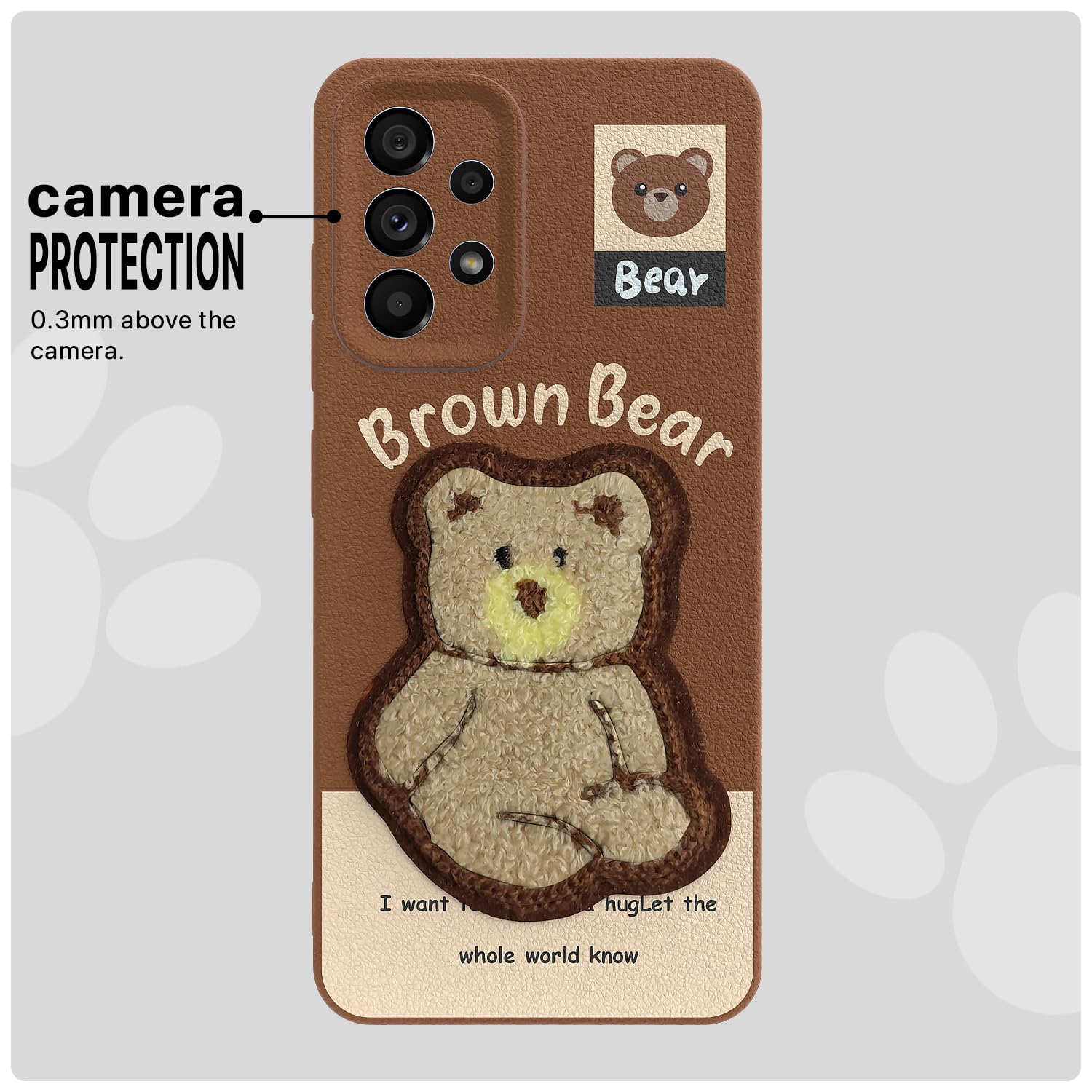 Pikkme brown back cover for Samsung A53 5G – photo 6