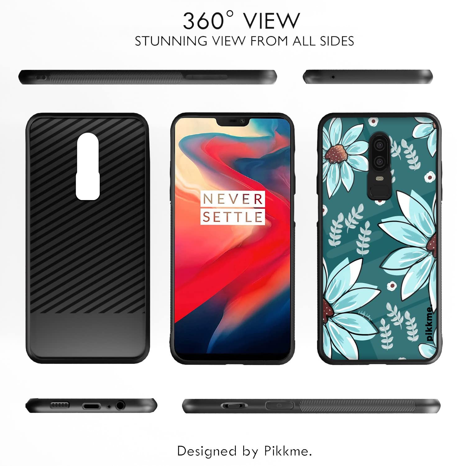 Pikkme Flower phone cover for OnePlus 6 – photo 2