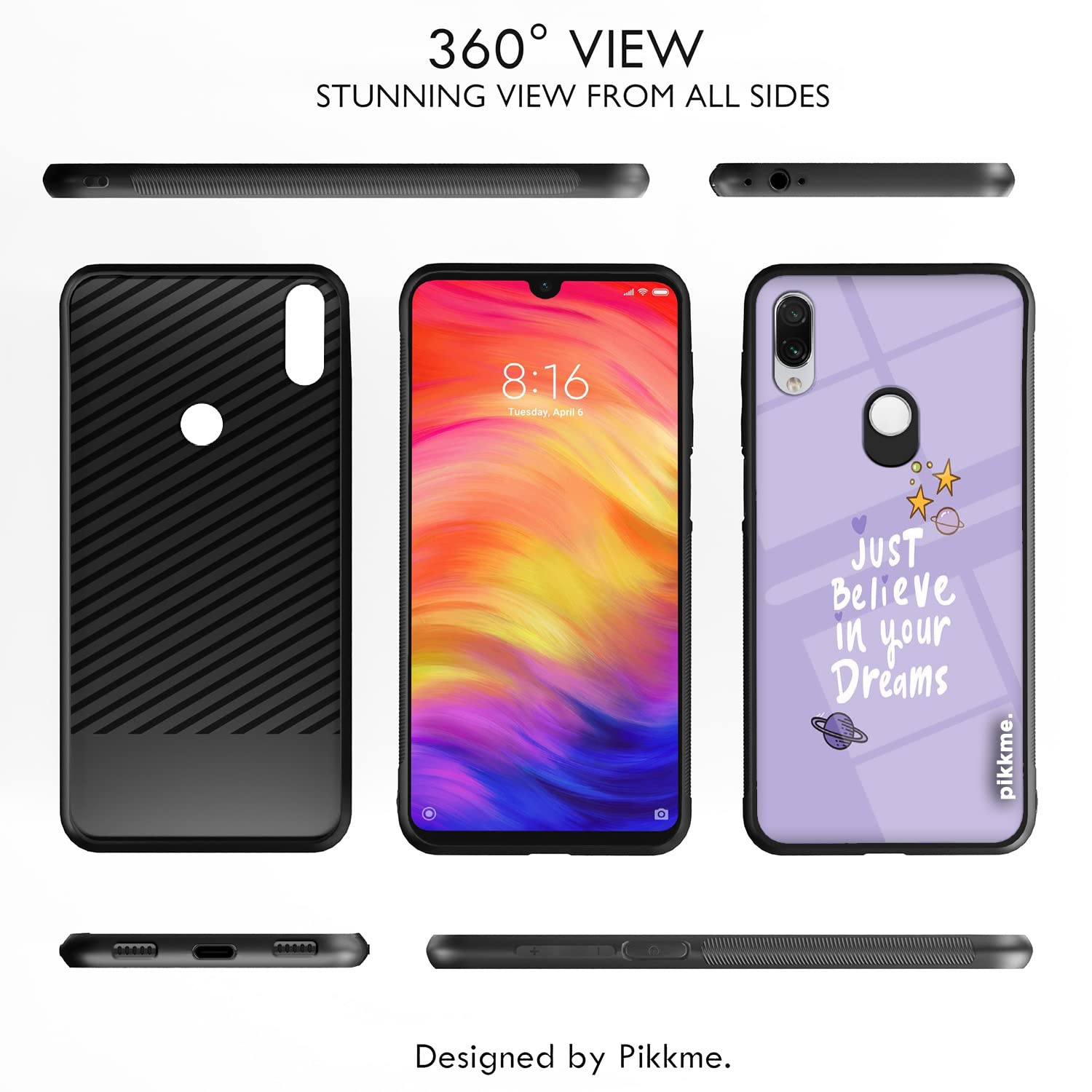 Hybrid Mobile back cover for Redmi Note 7/Note 7 Pro/Note 7s – Pikkme – photo 2