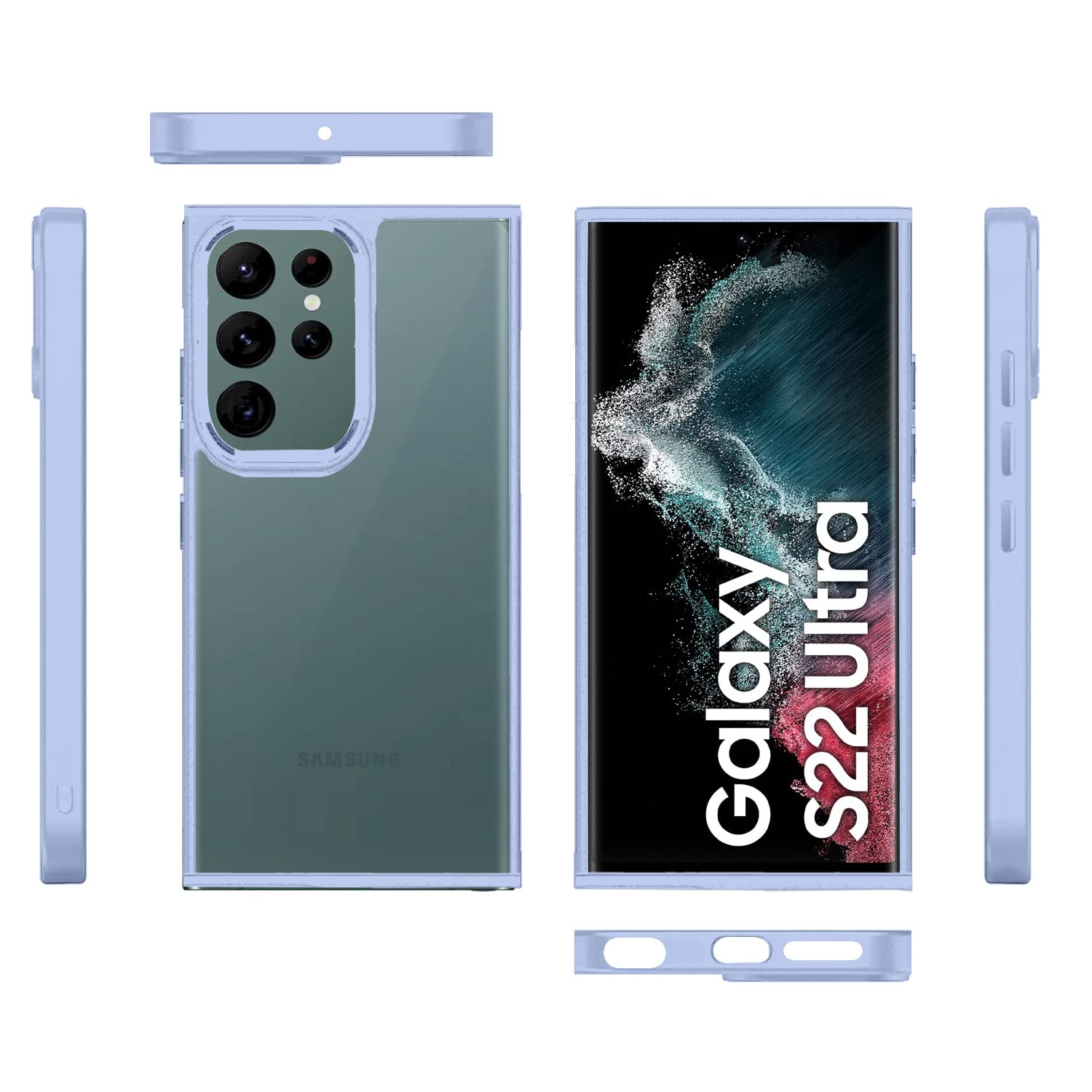 Sierra blue mobile back cover for Samsung S22 Ultra – Pikkme – photo 3