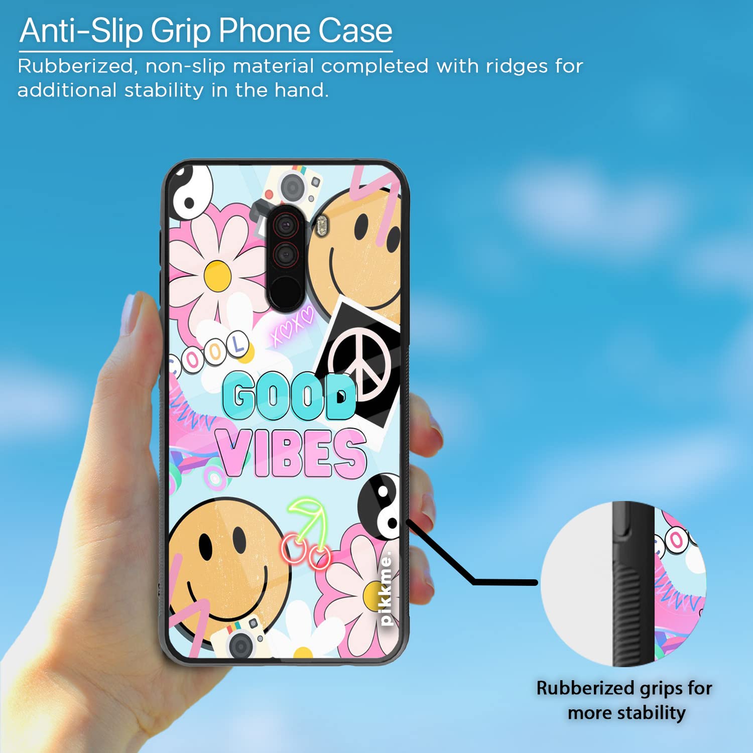 Pikkme Hybrid back cover for Poco F1 – photo 5