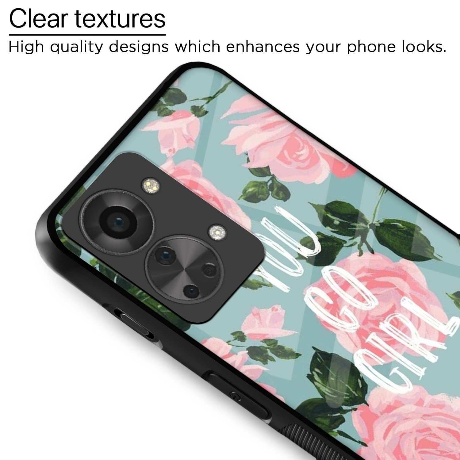 OnePlus Nord 2T 5G Flower back cover by Pikkme – photo 4