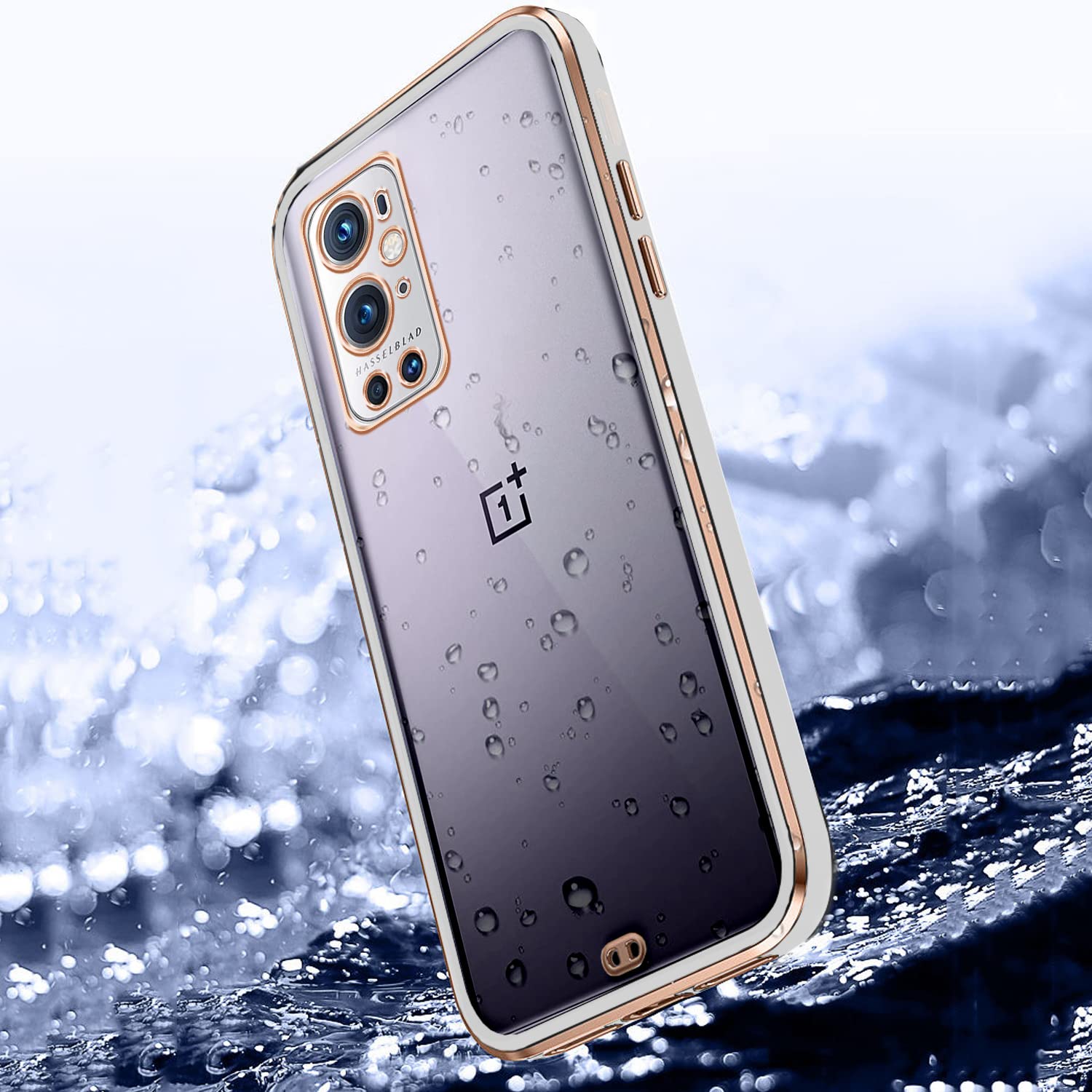 OnePlus 9 Pro Chrome phone cover in white by Pikkme – photo 2