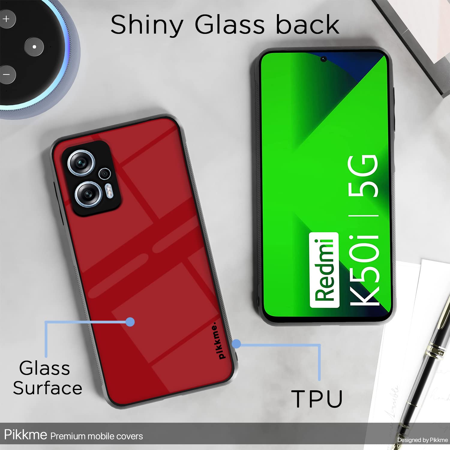 Redmi K50i 5G back cover by Pikkme – photo 3