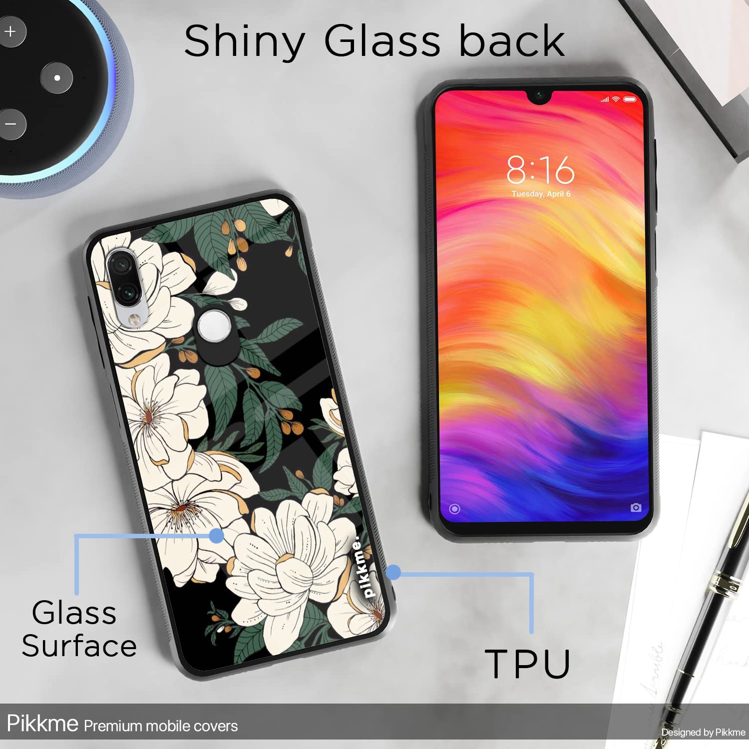 Flower Back cover for Redmi Note 7/Note 7 Pro/Note 7s – Pikkme – photo 3