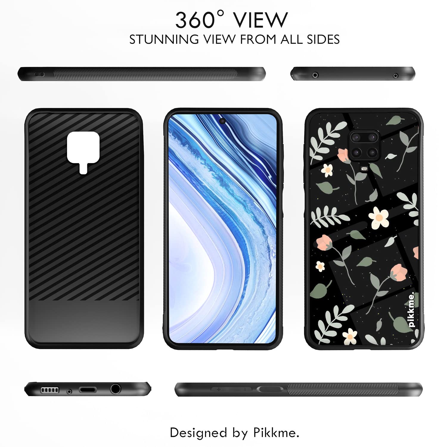 Redmi Note 9 Pro/Note 9 Pro Max/Note 10 Lite Flower phone cover by Pikkme – photo 2