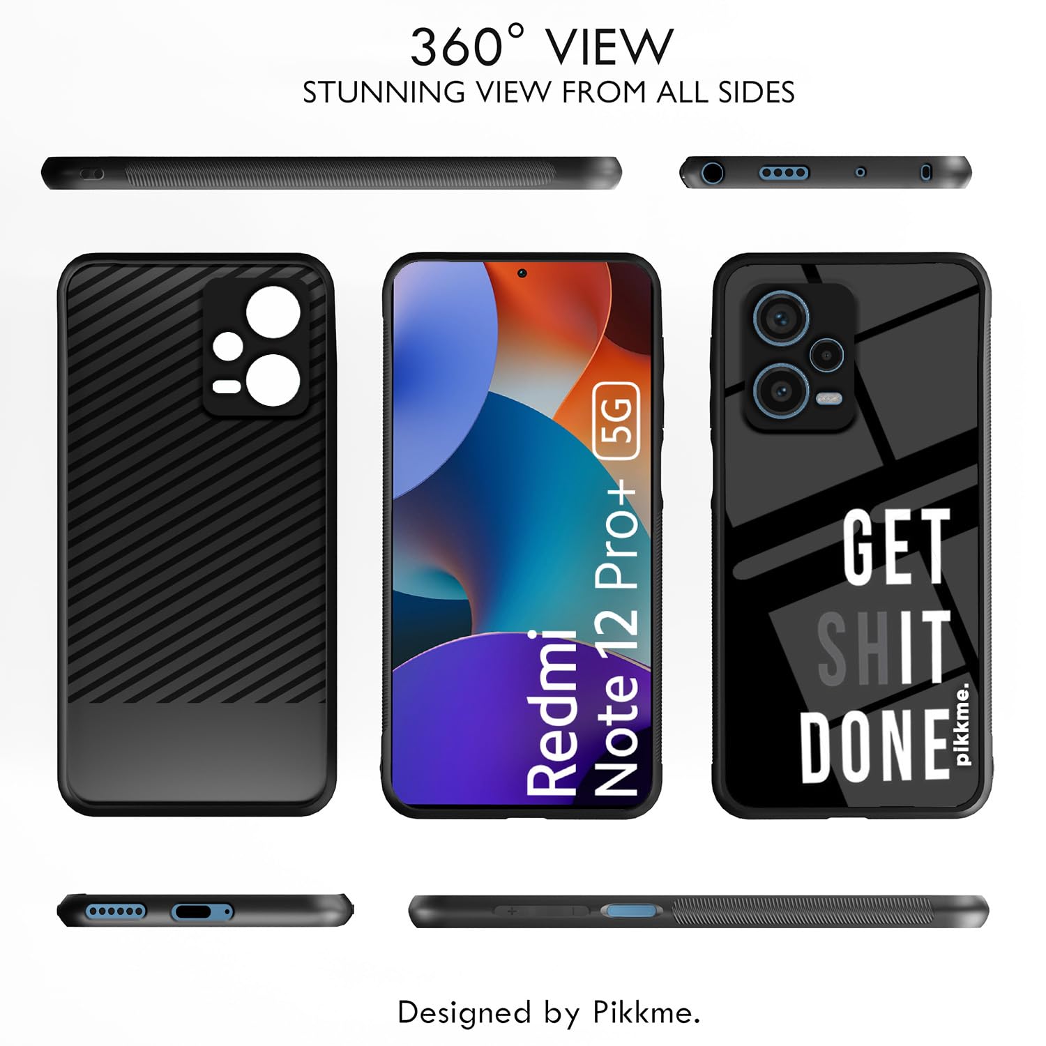 Redmi Note 12 Pro Plus 5G back cover by Pikkme – photo 2