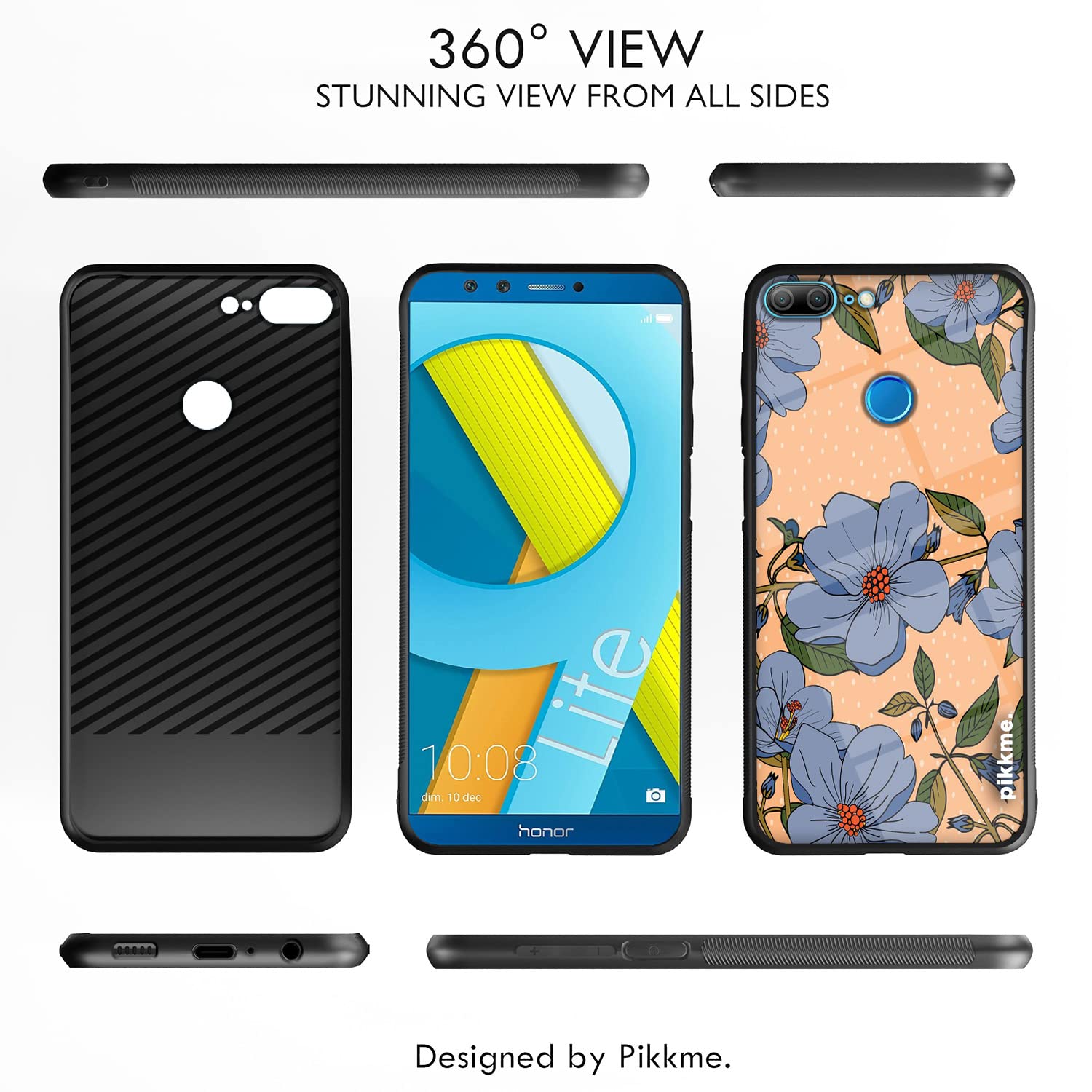 Honor 9 Lite Flower back cover by Pikkme – photo 2