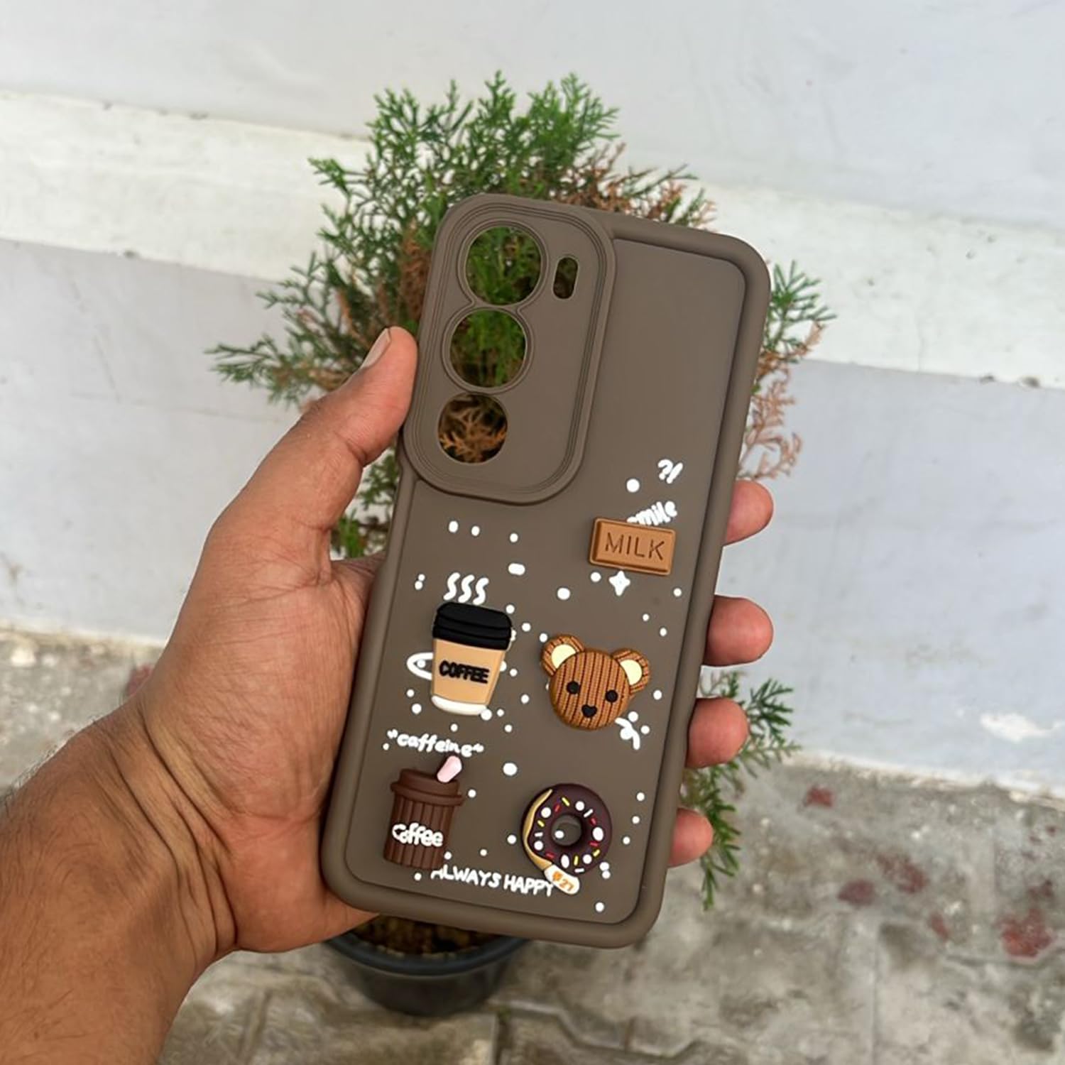Pikkme brown phone cover for Vivo Y29/Y19s 5G – photo 7