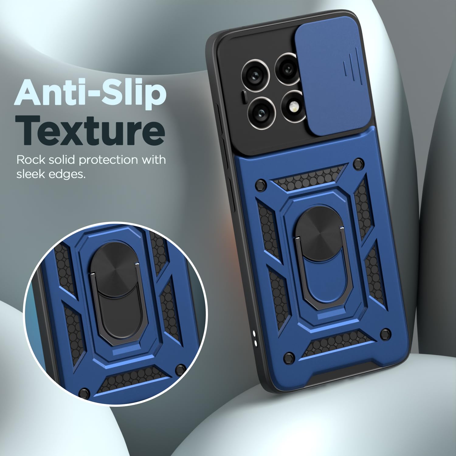 OnePlus 13R 5G/360 mobile back cover in blue by Pikkme – photo 7