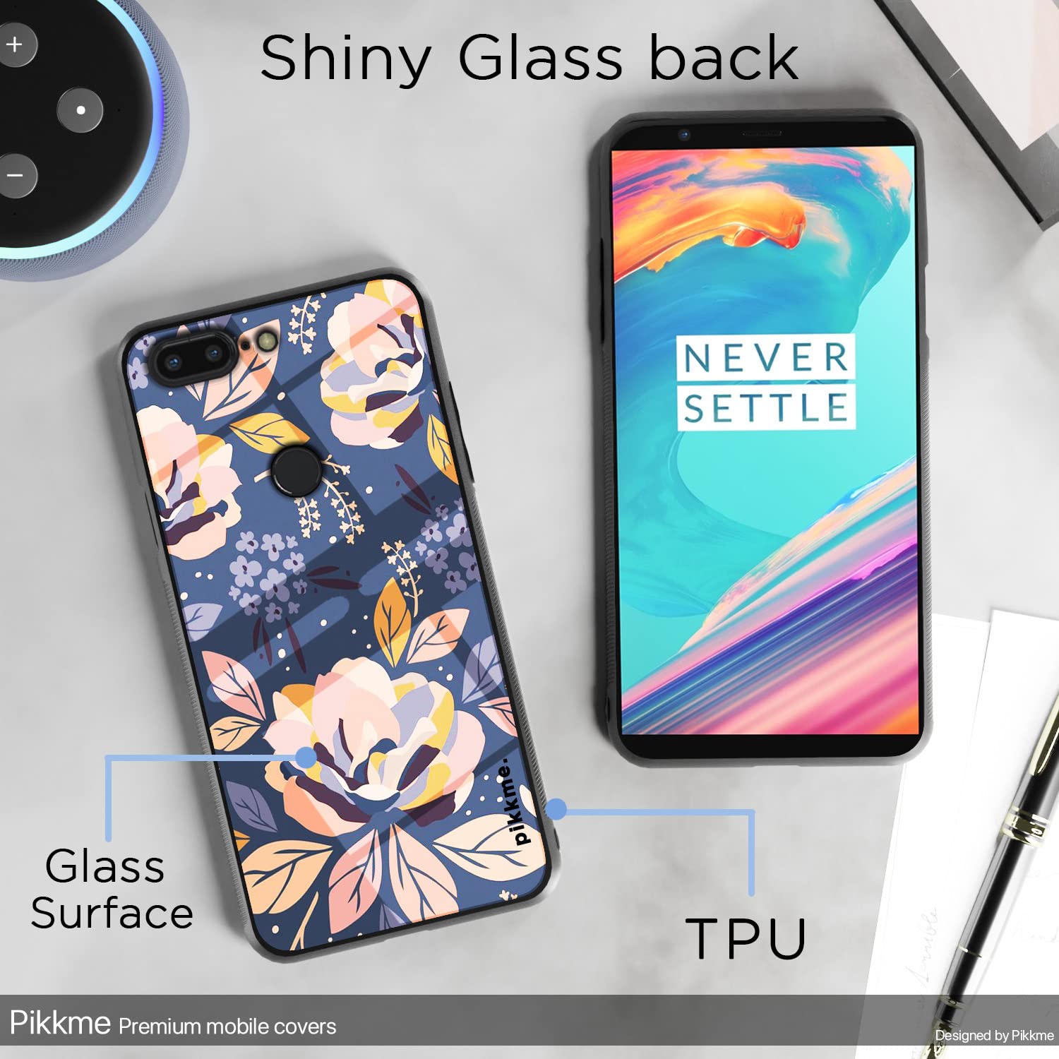 OnePlus 5T Flower back cover by Pikkme – photo 3