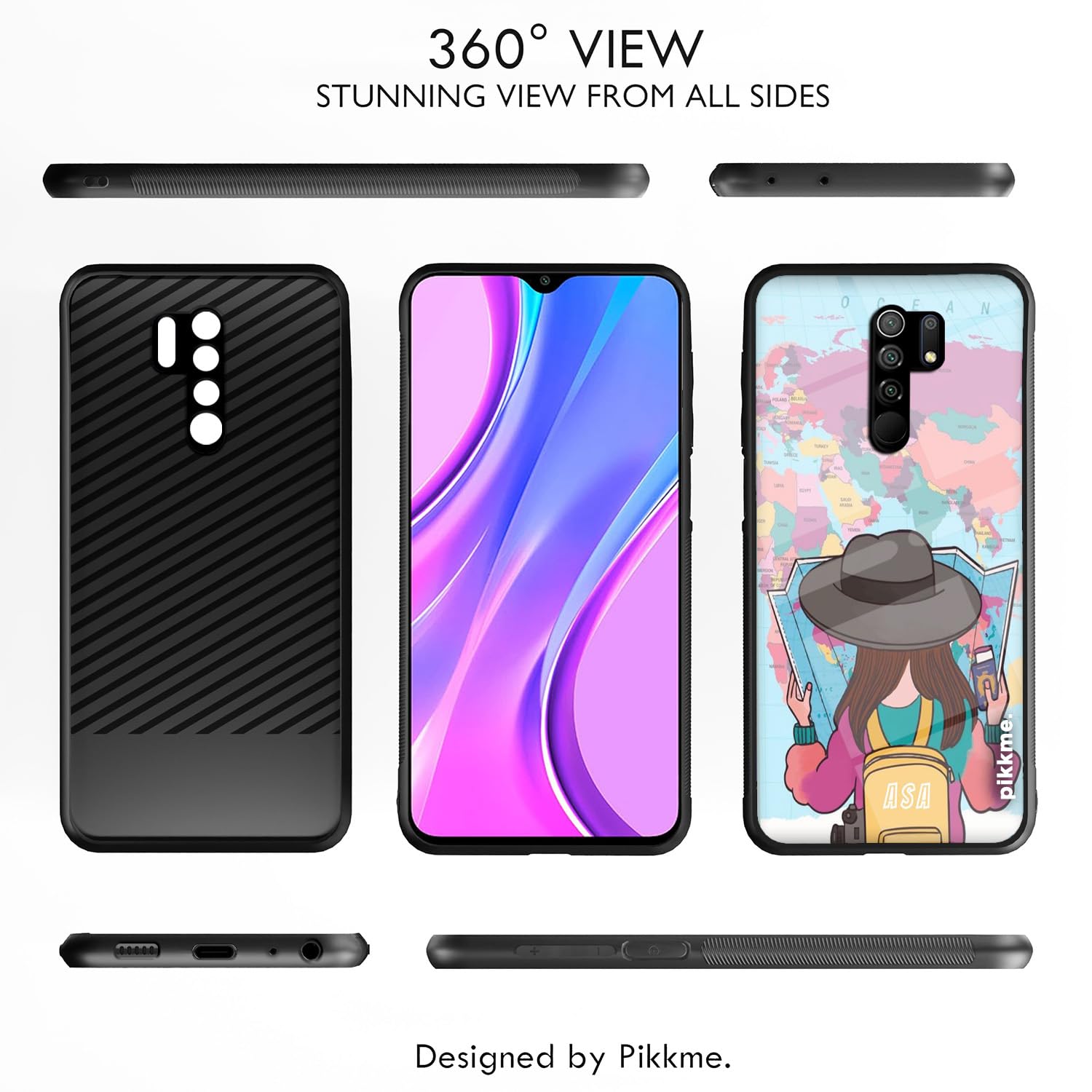 Redmi 9 Prime Hybrid mobile cover by Pikkme – photo 2