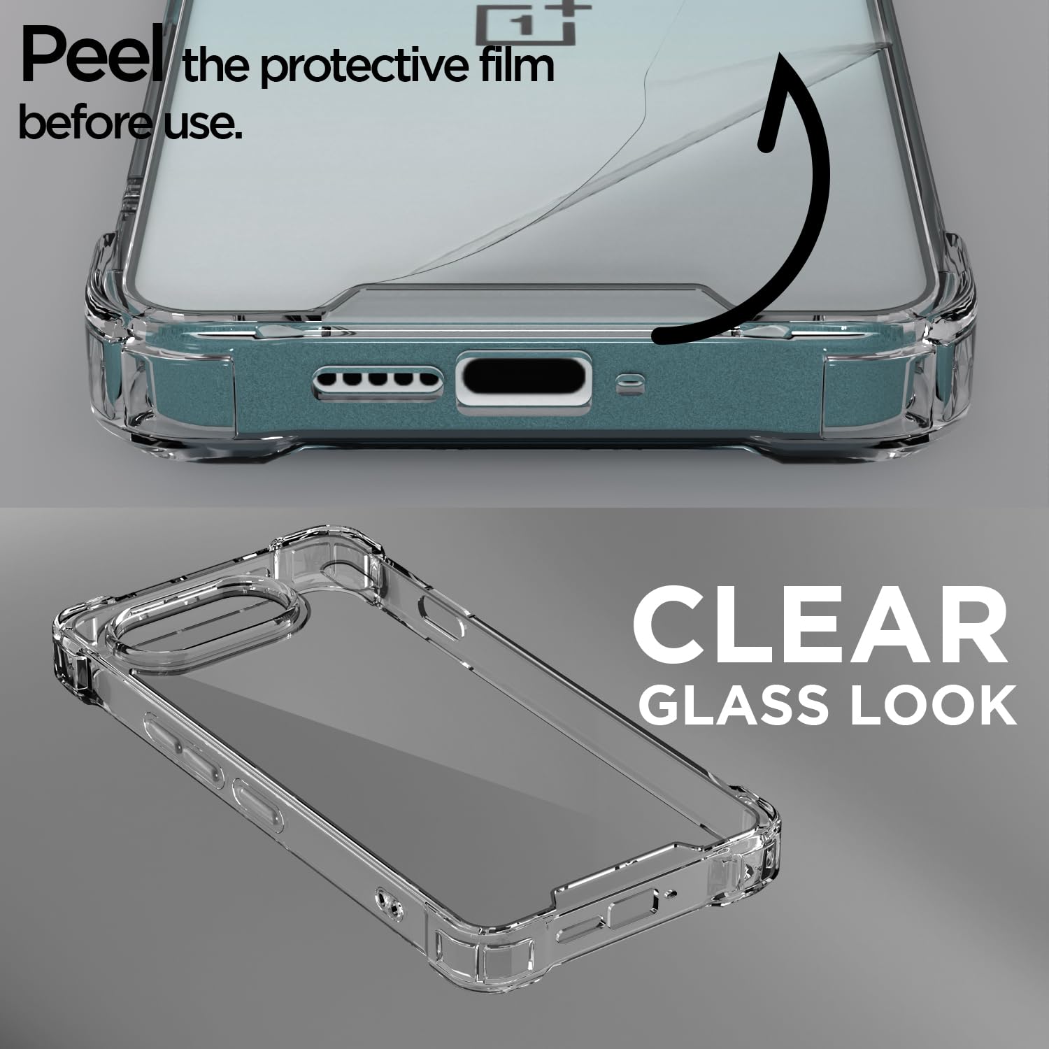 OnePlus Nord 4 5G Clear mobile cover in transparent by Pikkme – photo 3