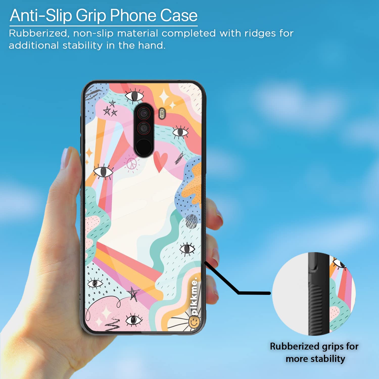 Pikkme Hybrid phone cover for Poco F1 – photo 5