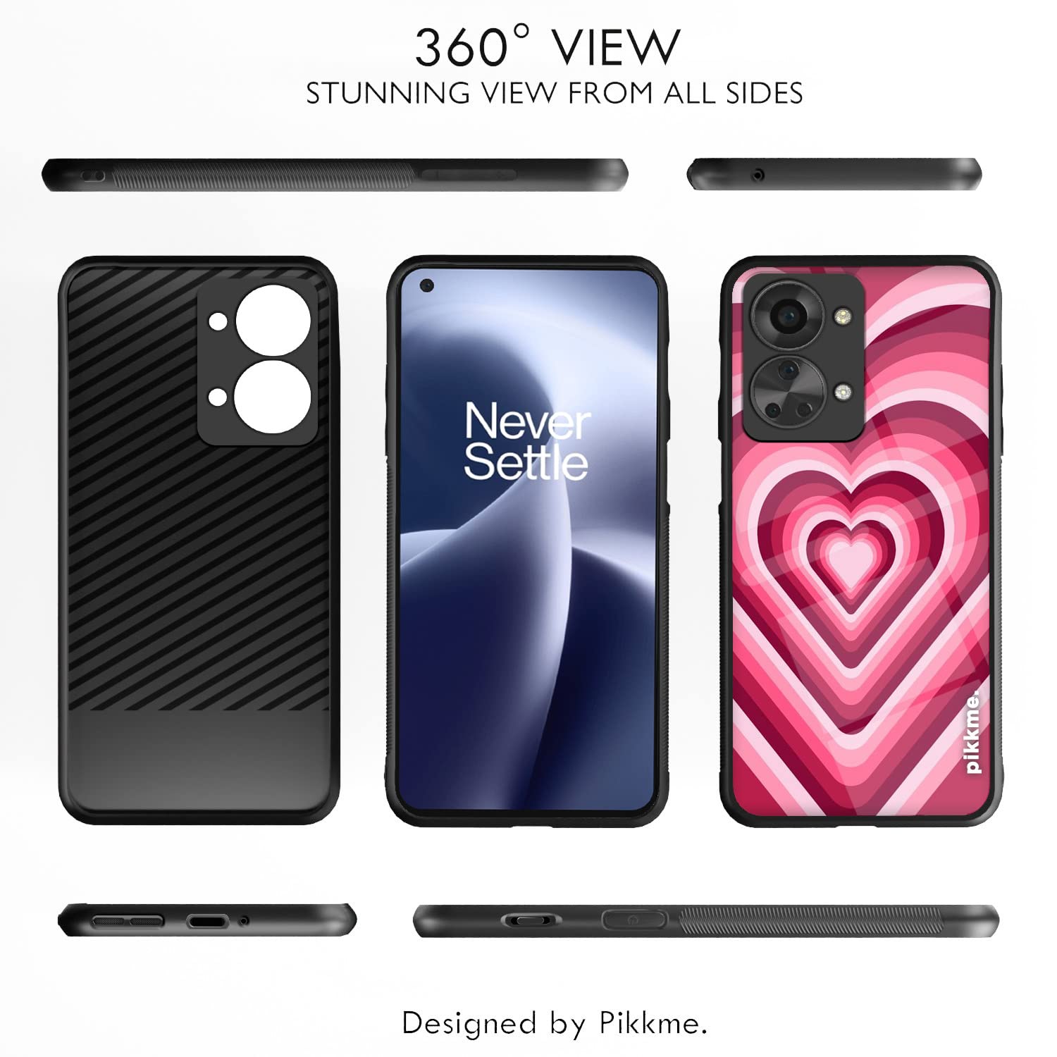 Pikkme Hybrid mobile back cover for OnePlus Nord 2T 5G – photo 2