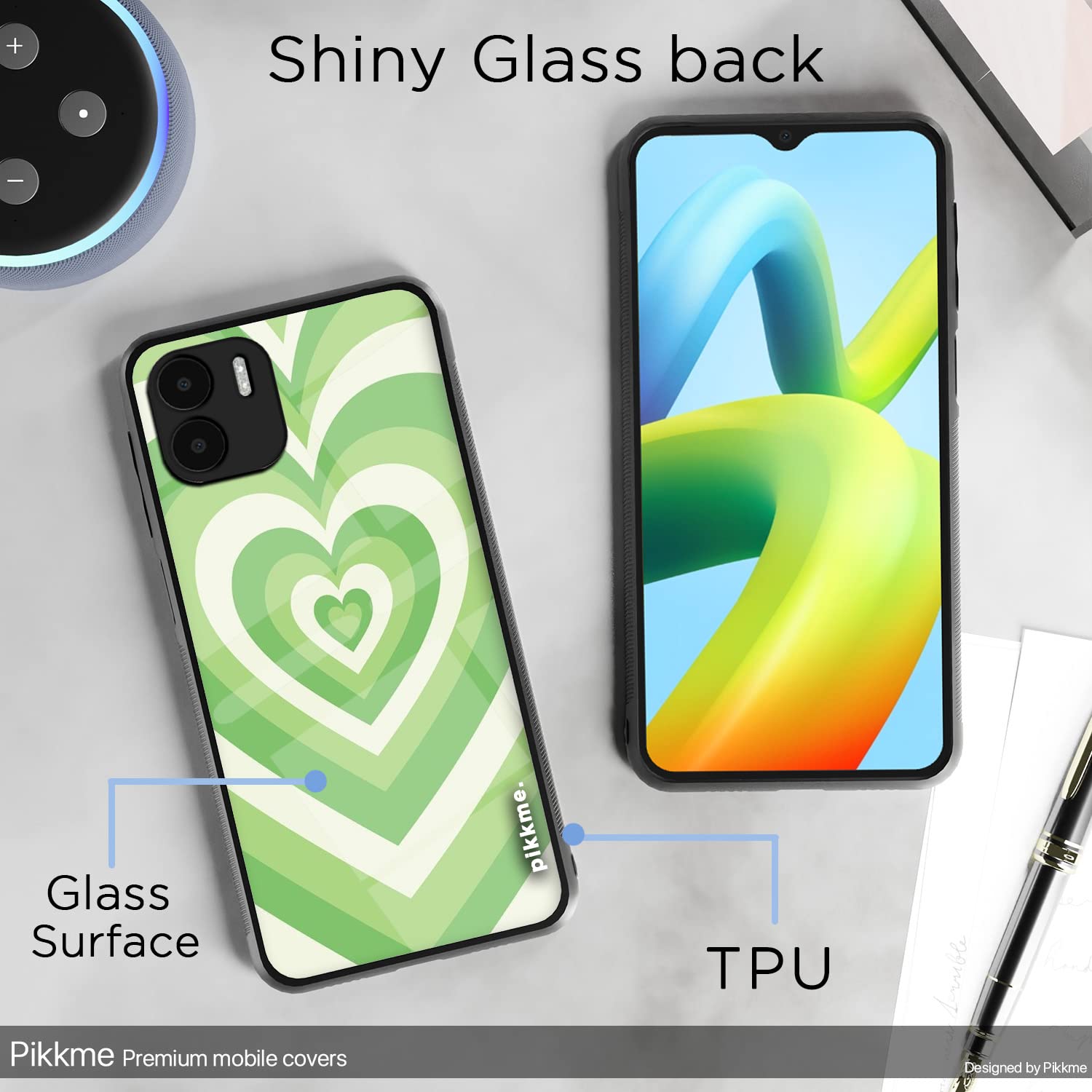 Redmi A1/A2 Hybrid mobile back cover by Pikkme – photo 3