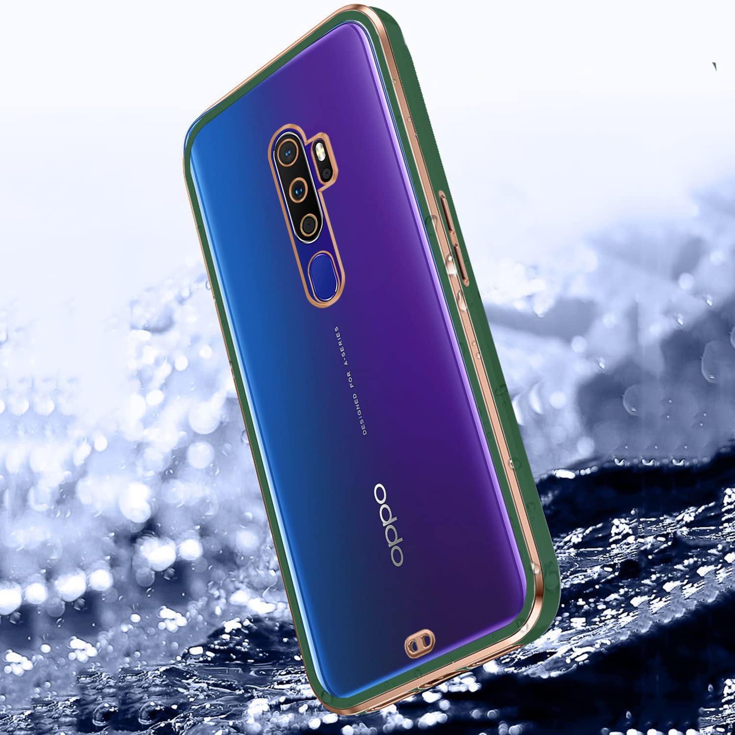 Pikkme green Chrome back cover for Oppo A5 2020/A9 2020 – photo 2