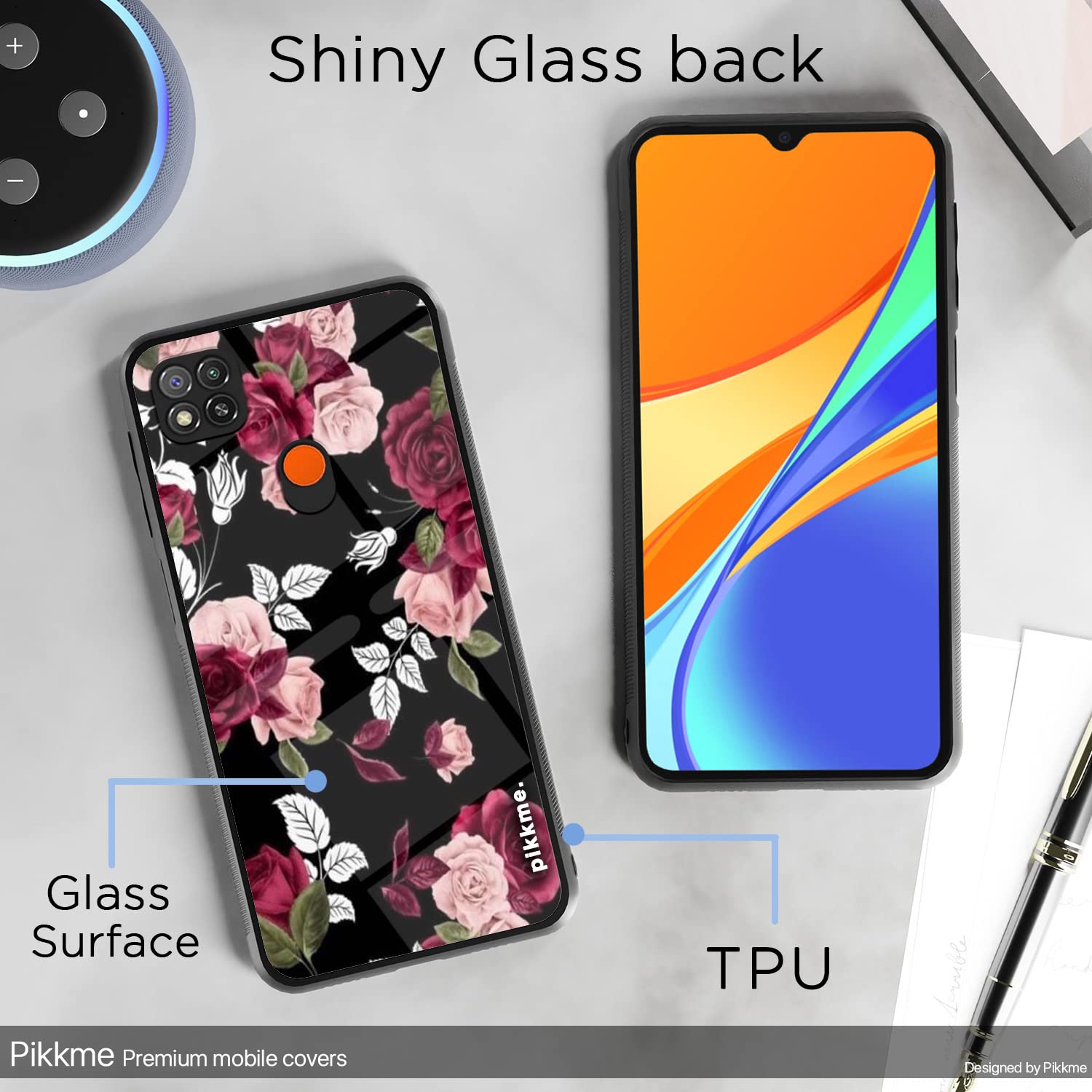Pikkme Redmi 10A/9, Poco C31 Flower phone cover – photo 3