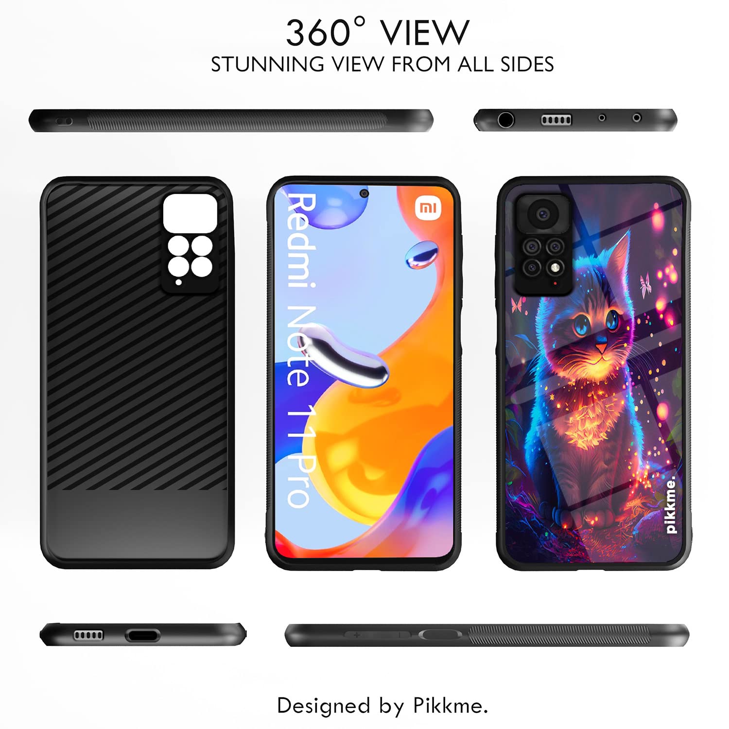 Cat Back cover for Redmi Note 11 Pro/Note 11 Pro Plus 5G – Pikkme – photo 2